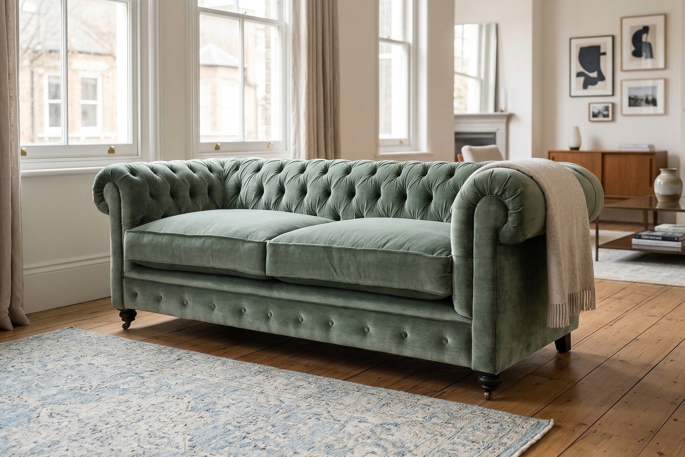 Old Boot Sofas Alfie Fabric Sofa