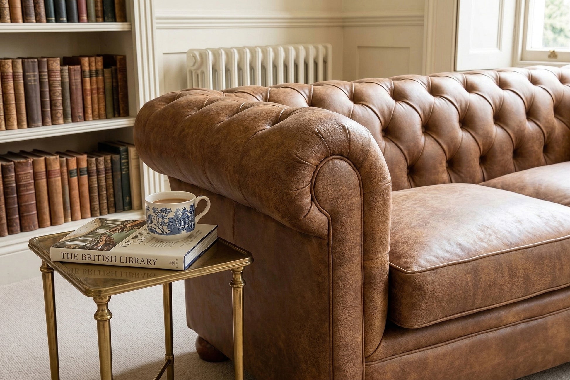 Old Boot Sofas Alfie Leather Sofa