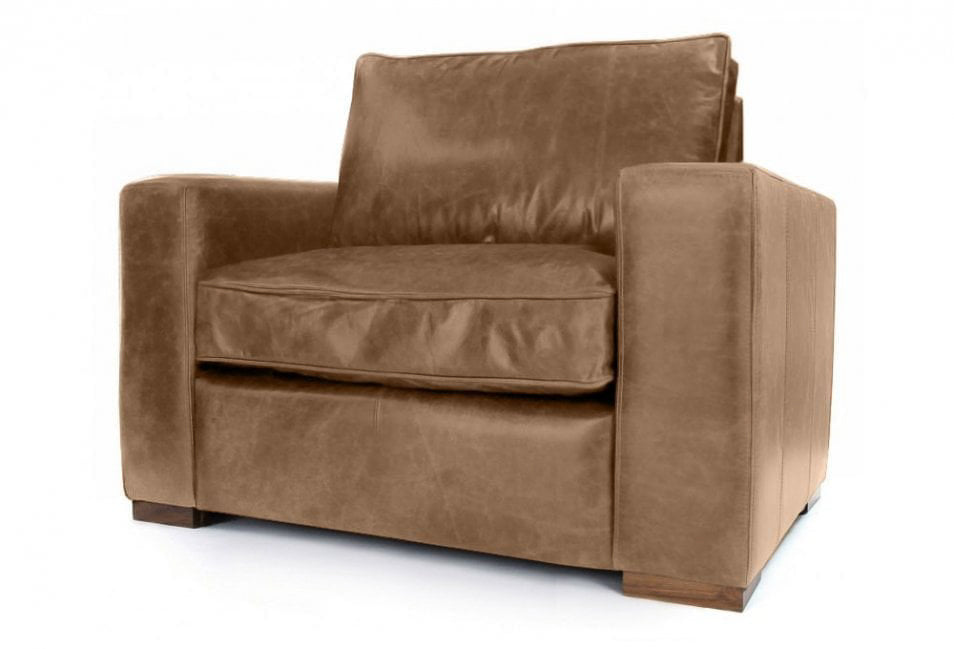 Old Boot Sofas Battersea Armchair Hobnail Leather Lush
