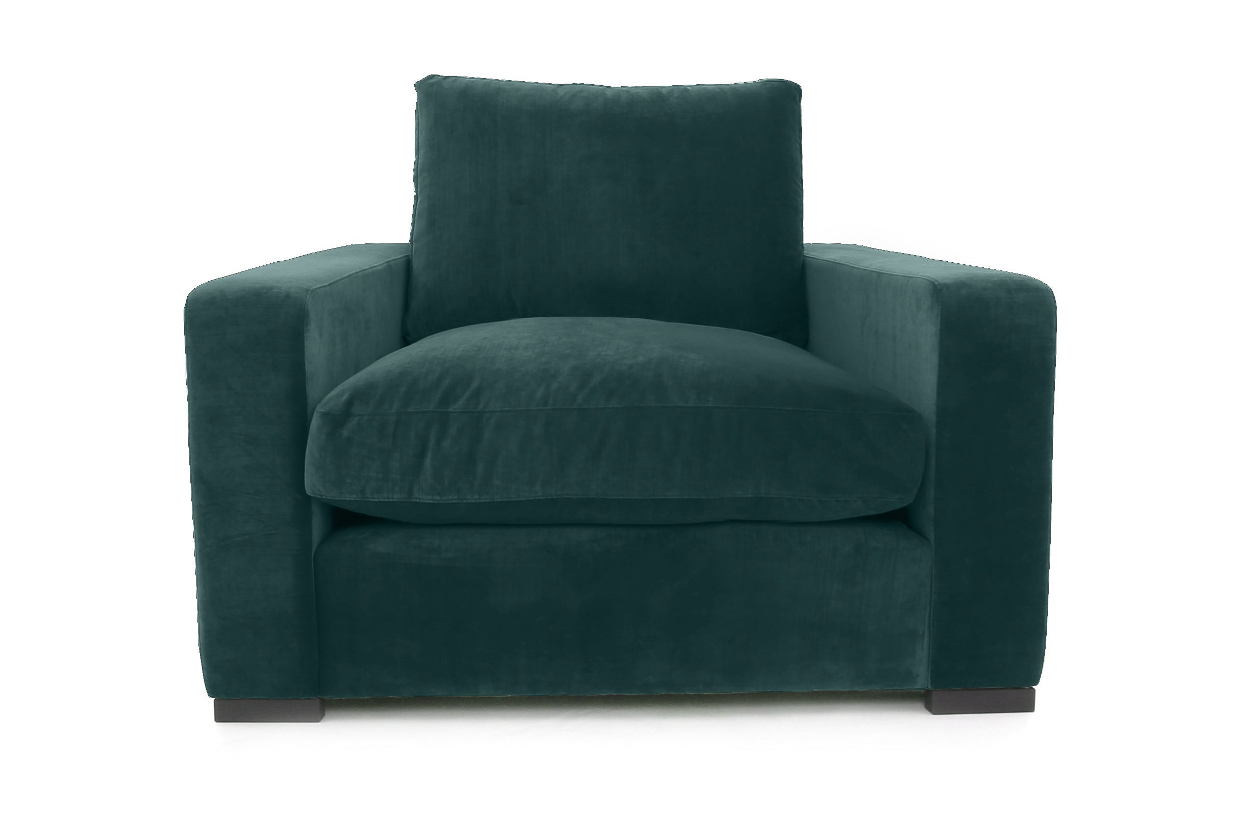 Old Boot Sofas Battersea Armchair Harmony Velvet Peacock