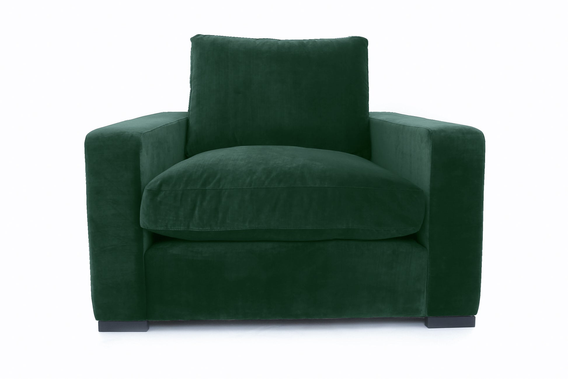 Old Boot Sofas Battersea Armchair Harmony Velvet Seaweed