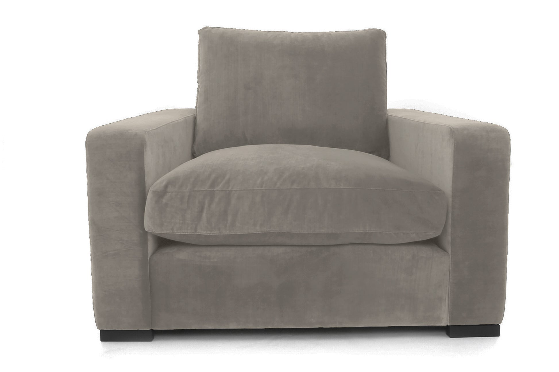 Old Boot Sofas Battersea Armchair in Lazy Linen Cloud