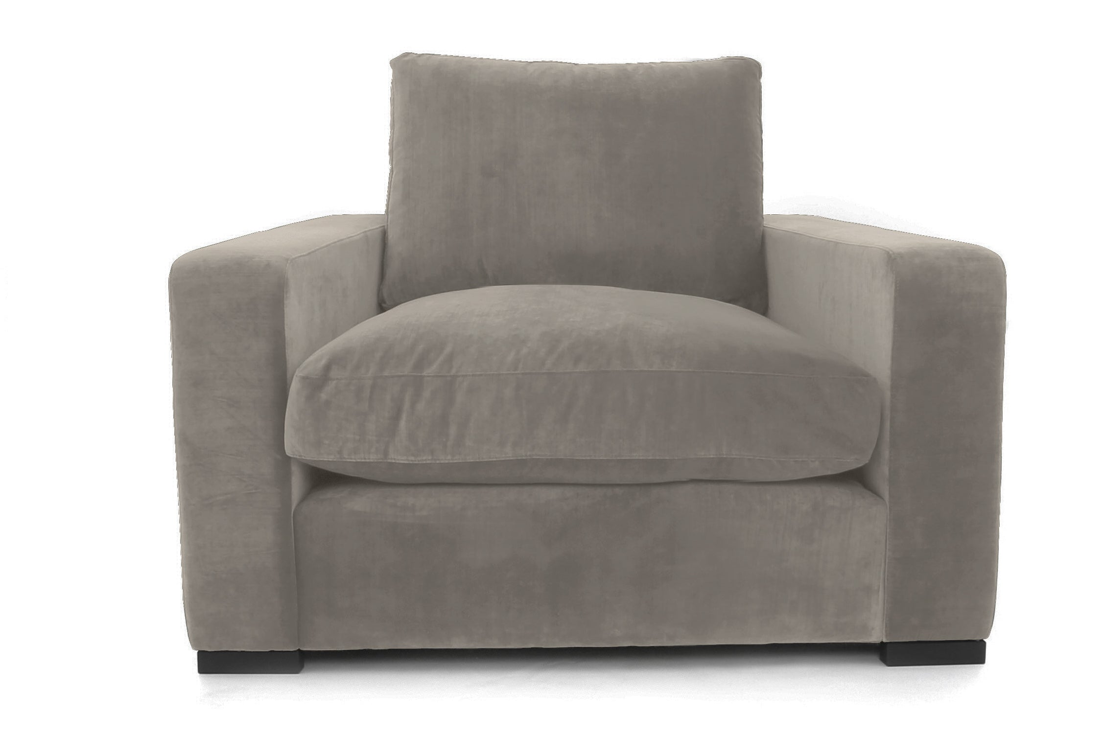 Old Boot Sofas Battersea Armchair in Lazy Linen Cloud