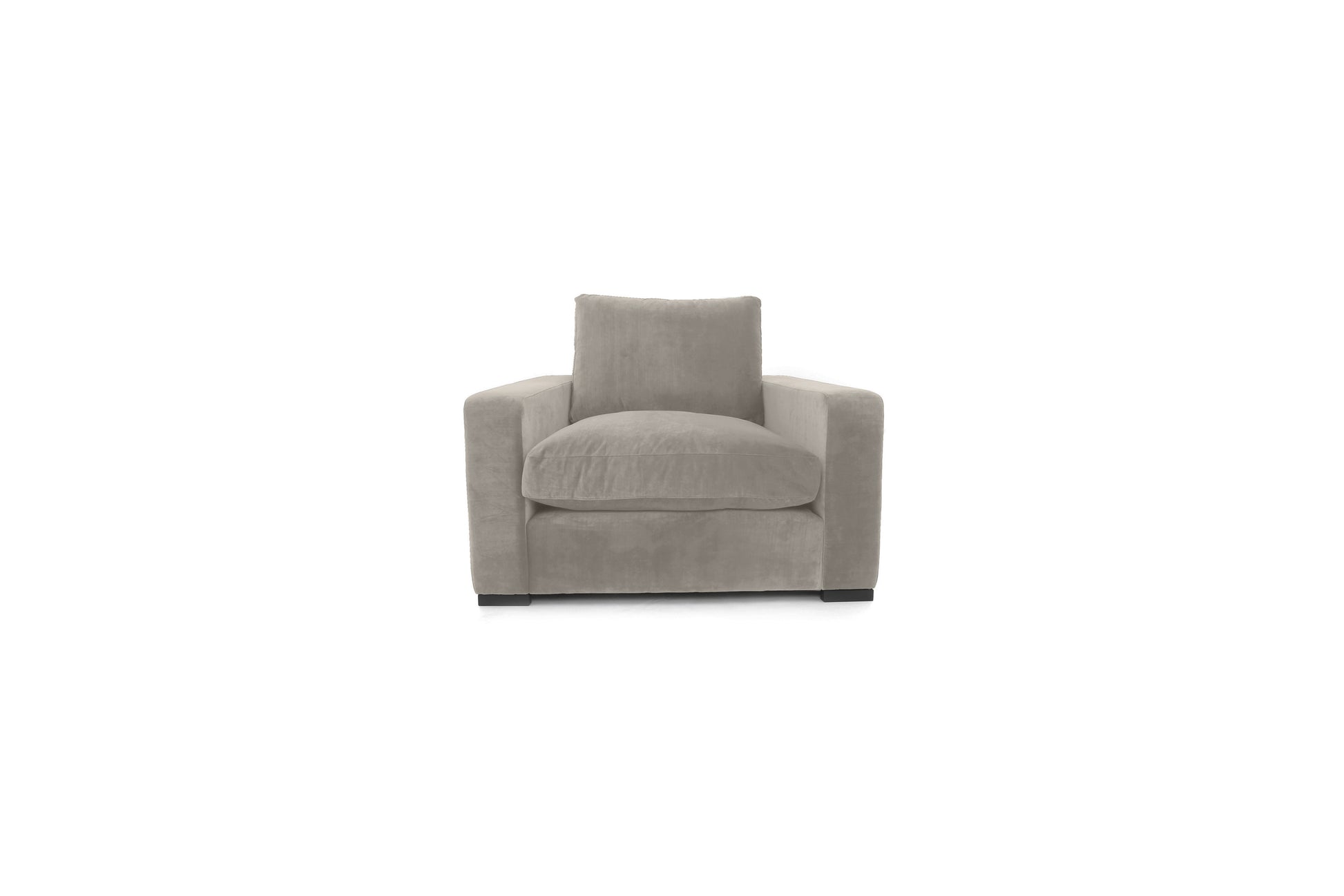 Old Boot Sofas Battersea Armchair Lazy Linen Dove Grey
