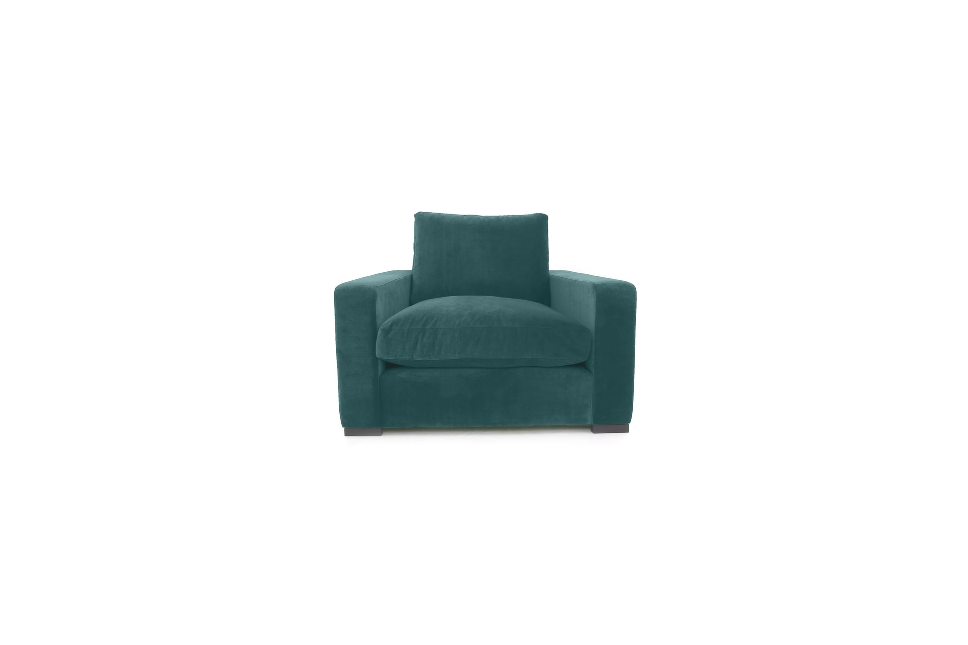 Old Boot Sofas Battersea Armchair Lazy Linen Kingfisher