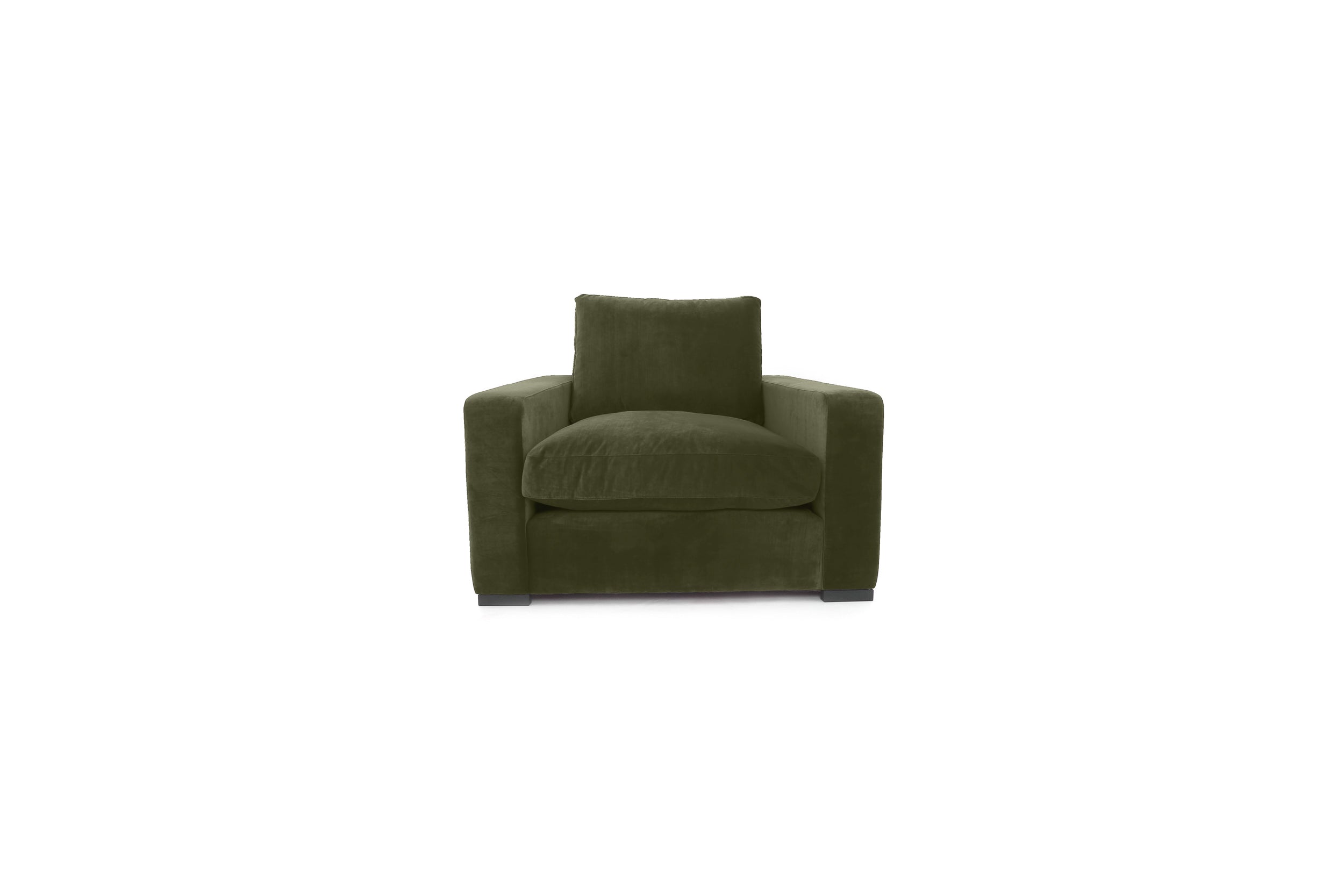 Old Boot Sofas Battersea Armchair Lazy Linen Leaf