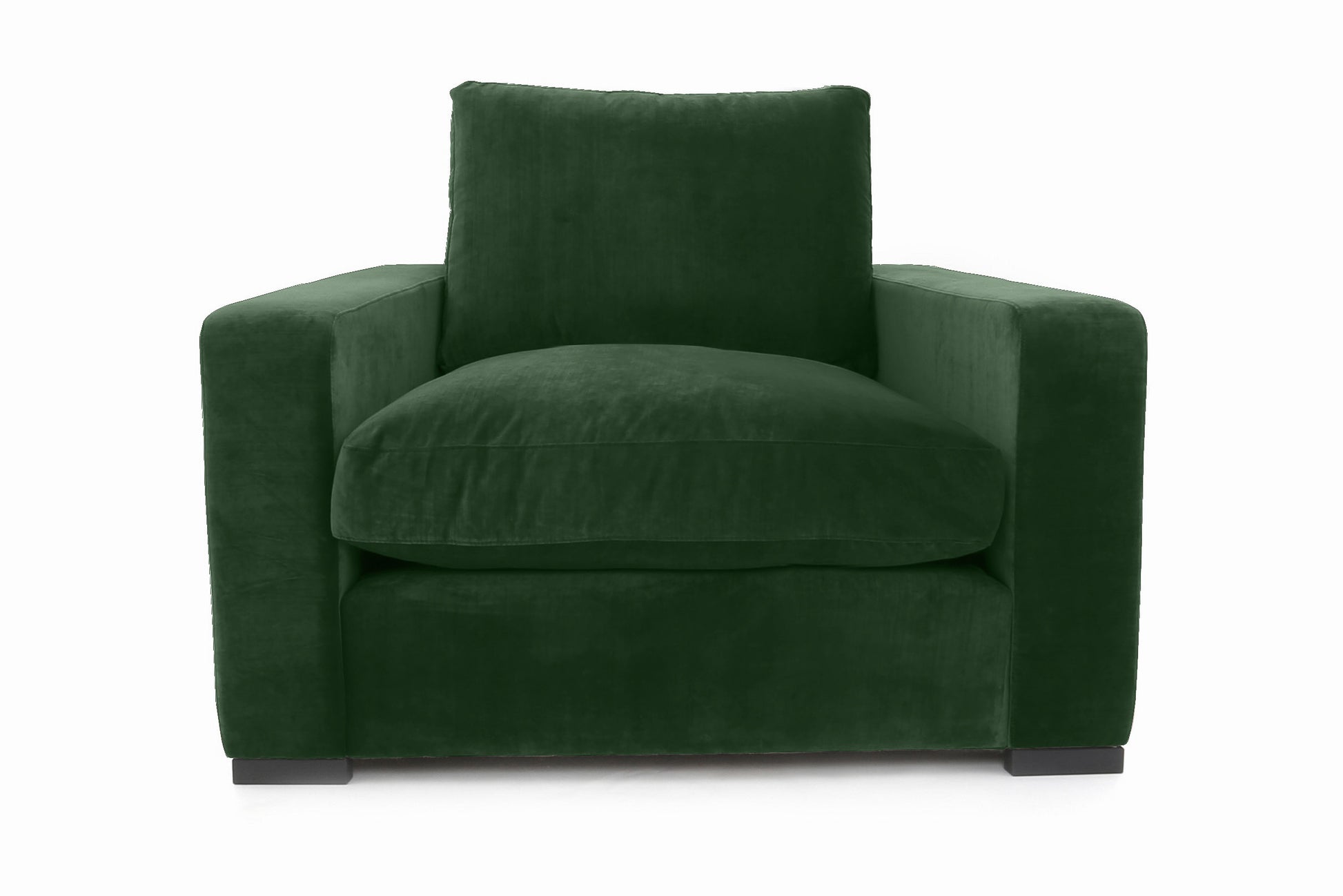 Old Boot Sofas Battersea Armchair in Mellow Fabric Pine
