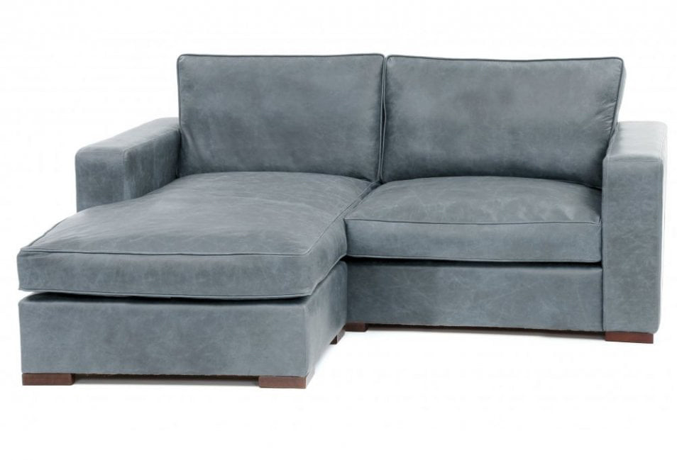 Battersea Leather Chaise Sofa