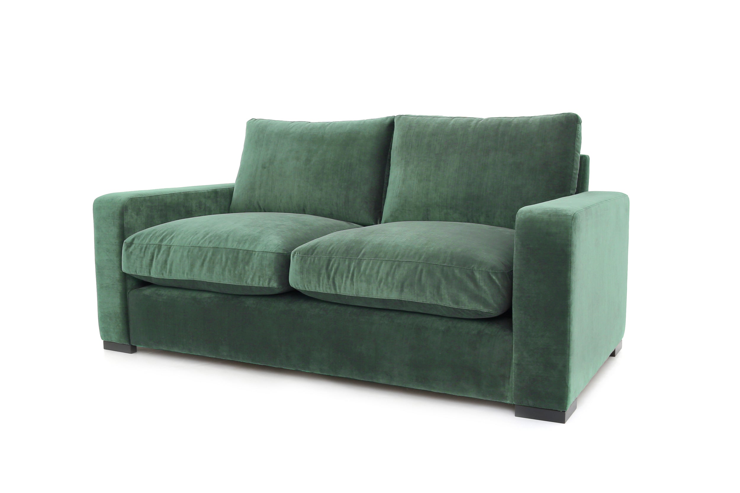 Old Boot Sofas Battersea Sofa Aged Velvet Emerald