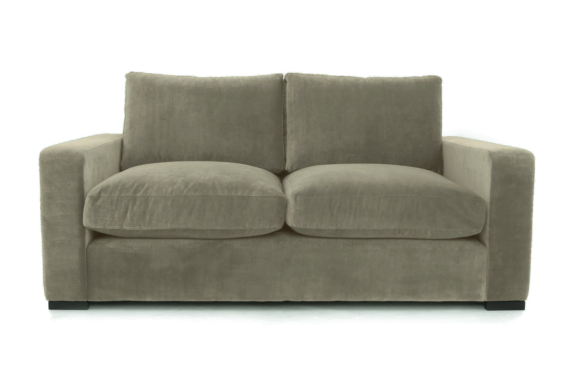 Old Boot Sofas Battersea 2 Seater Sofa in Harmony Velvet Sage
