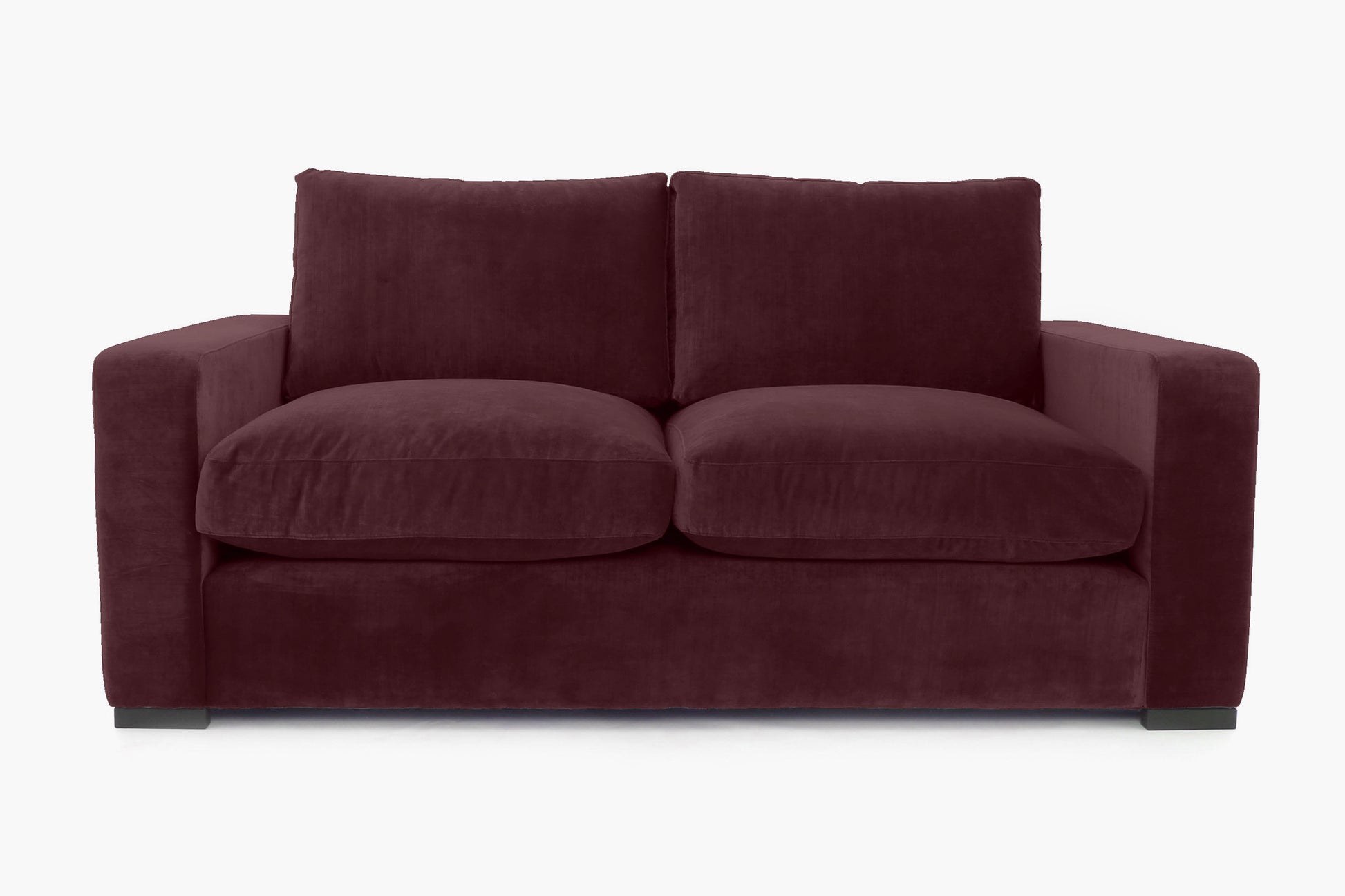 Old Boot Sofas Battersea Sofa Mellow Fabric Amethyst