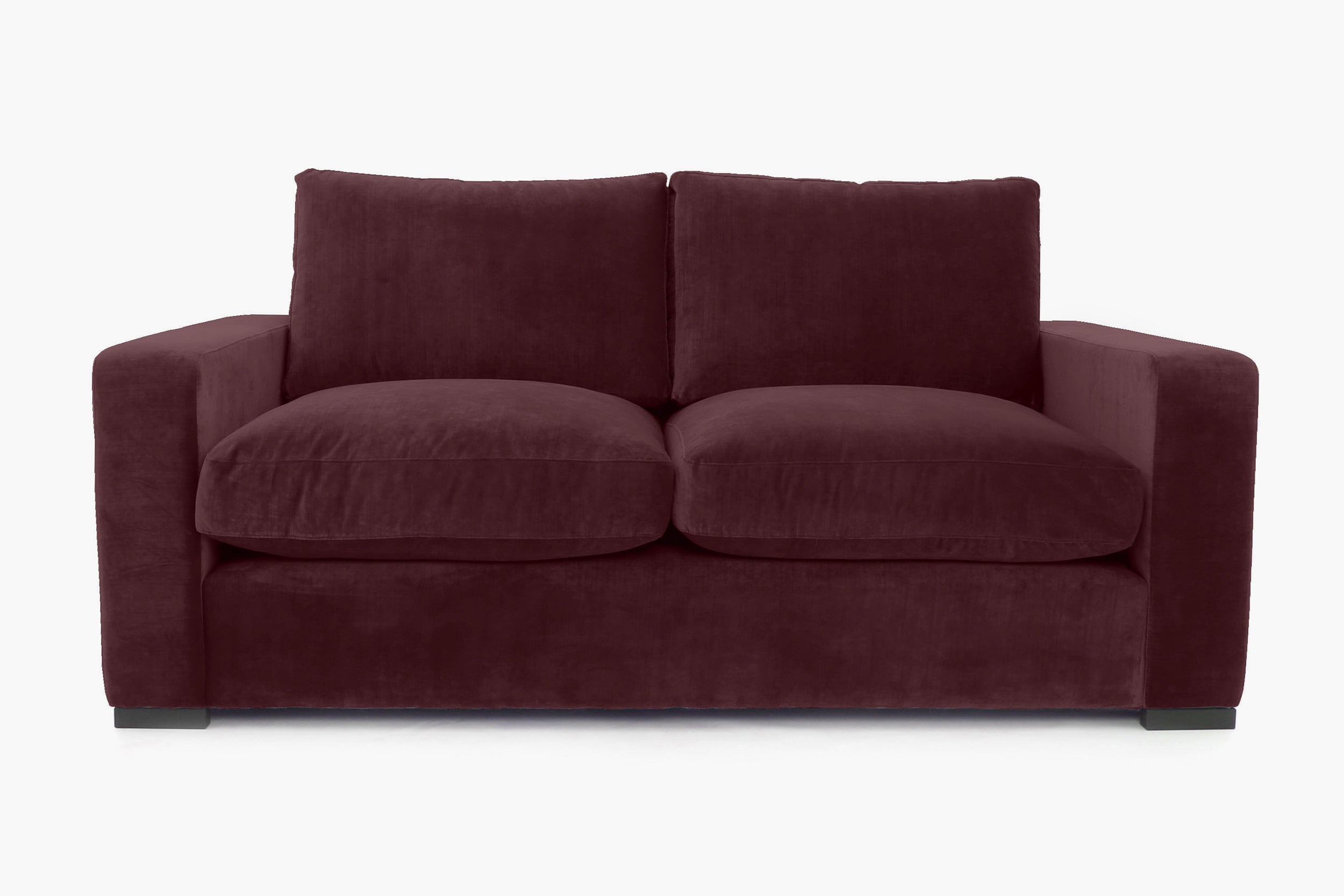 Old Boot Sofas Battersea Sofa Mellow Fabric Amethyst