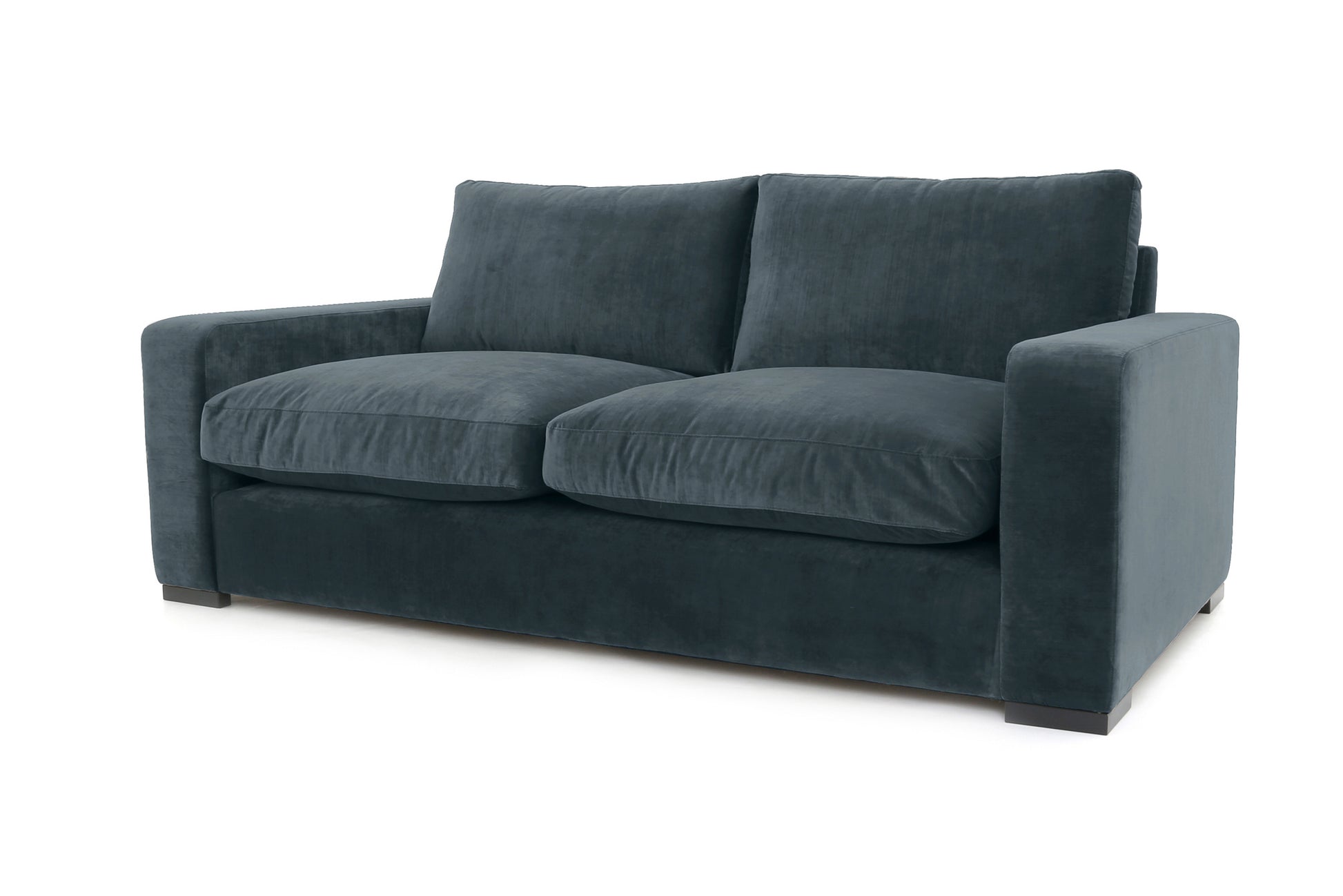 Old Boot Sofas Battersea Sofa Aged Velvet Indigo
