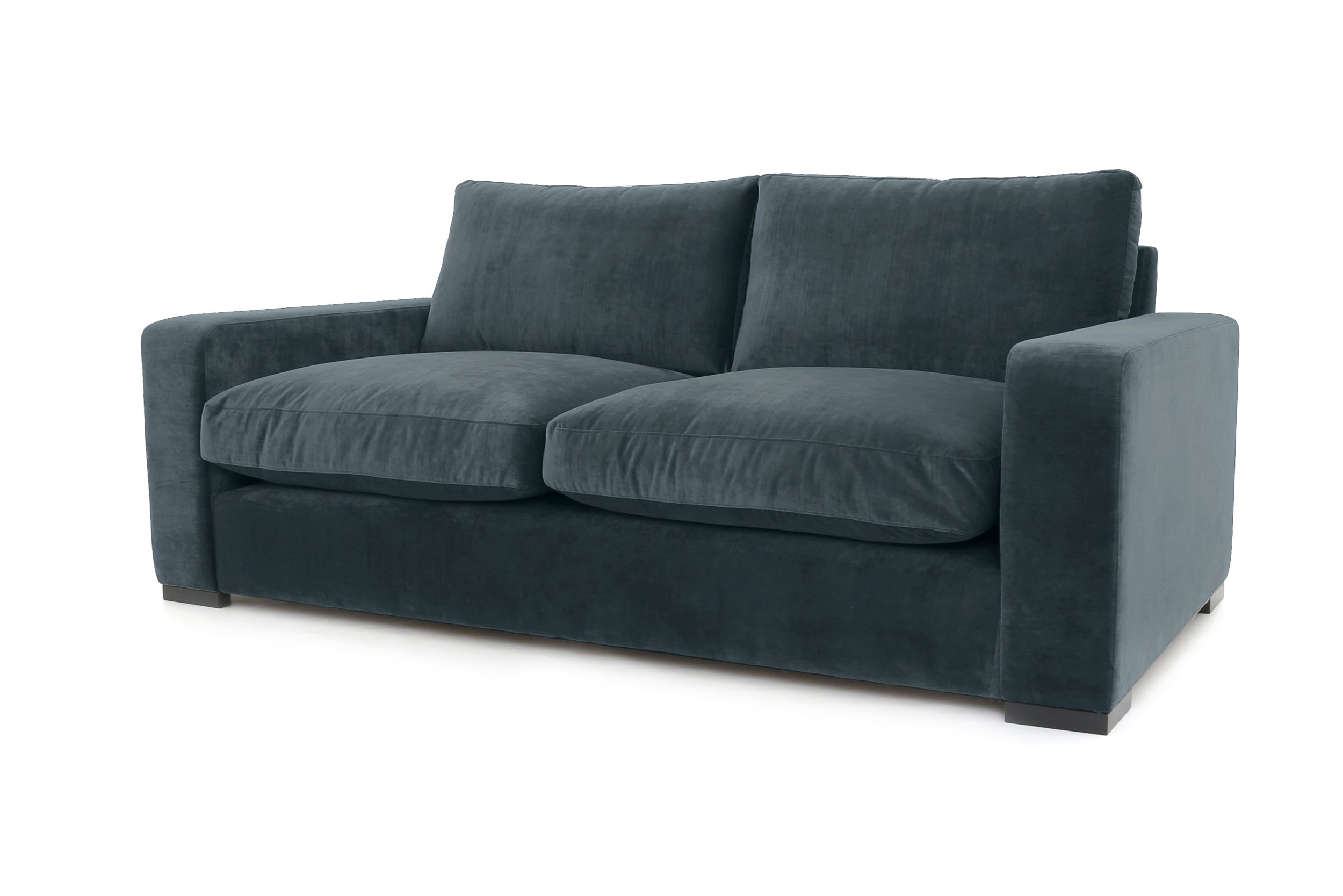 Old Boot Sofas Battersea Sofa Aged Velvet Indigo