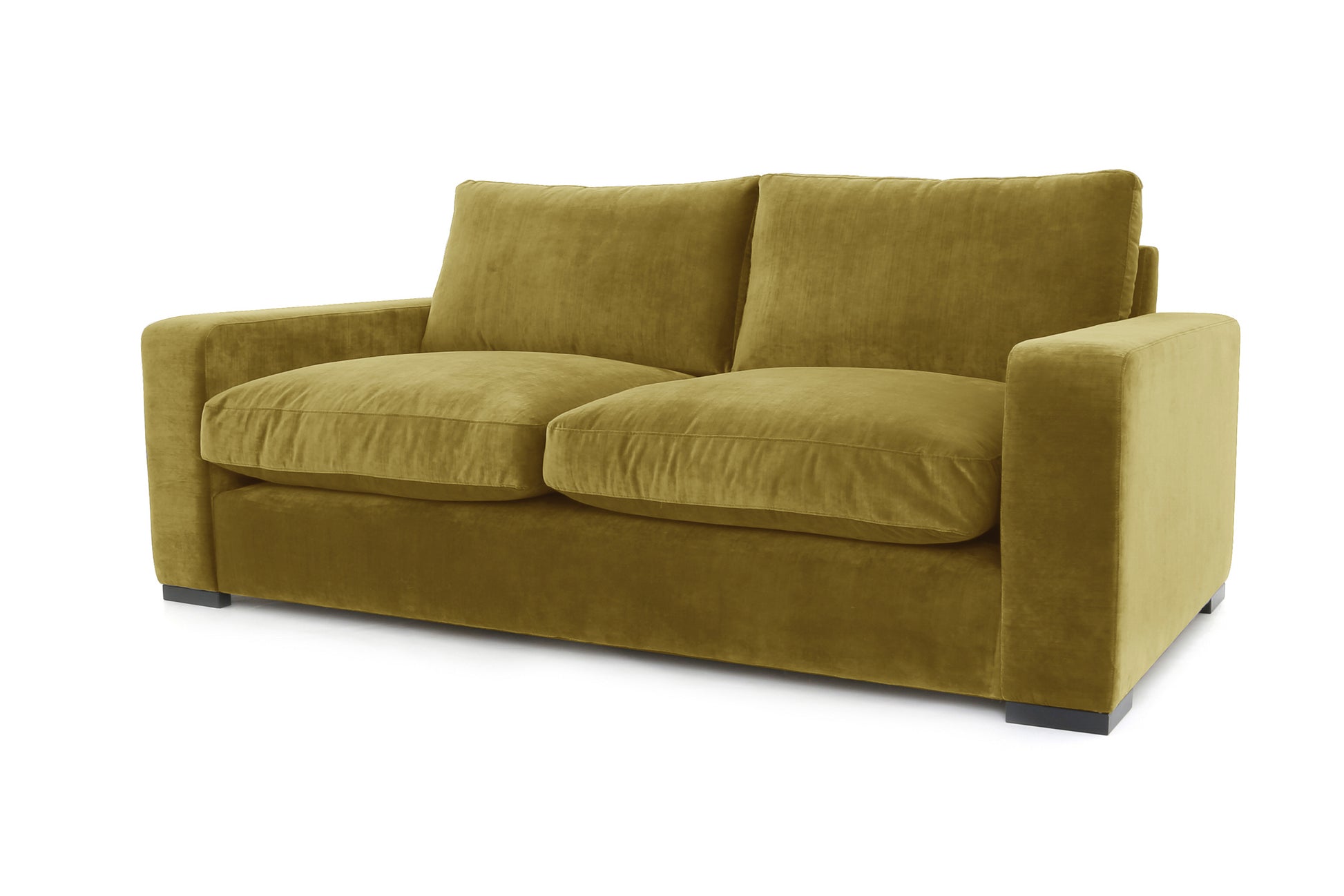 Old Boot Sofas Battersea Sofa Aged Velvet Ochre