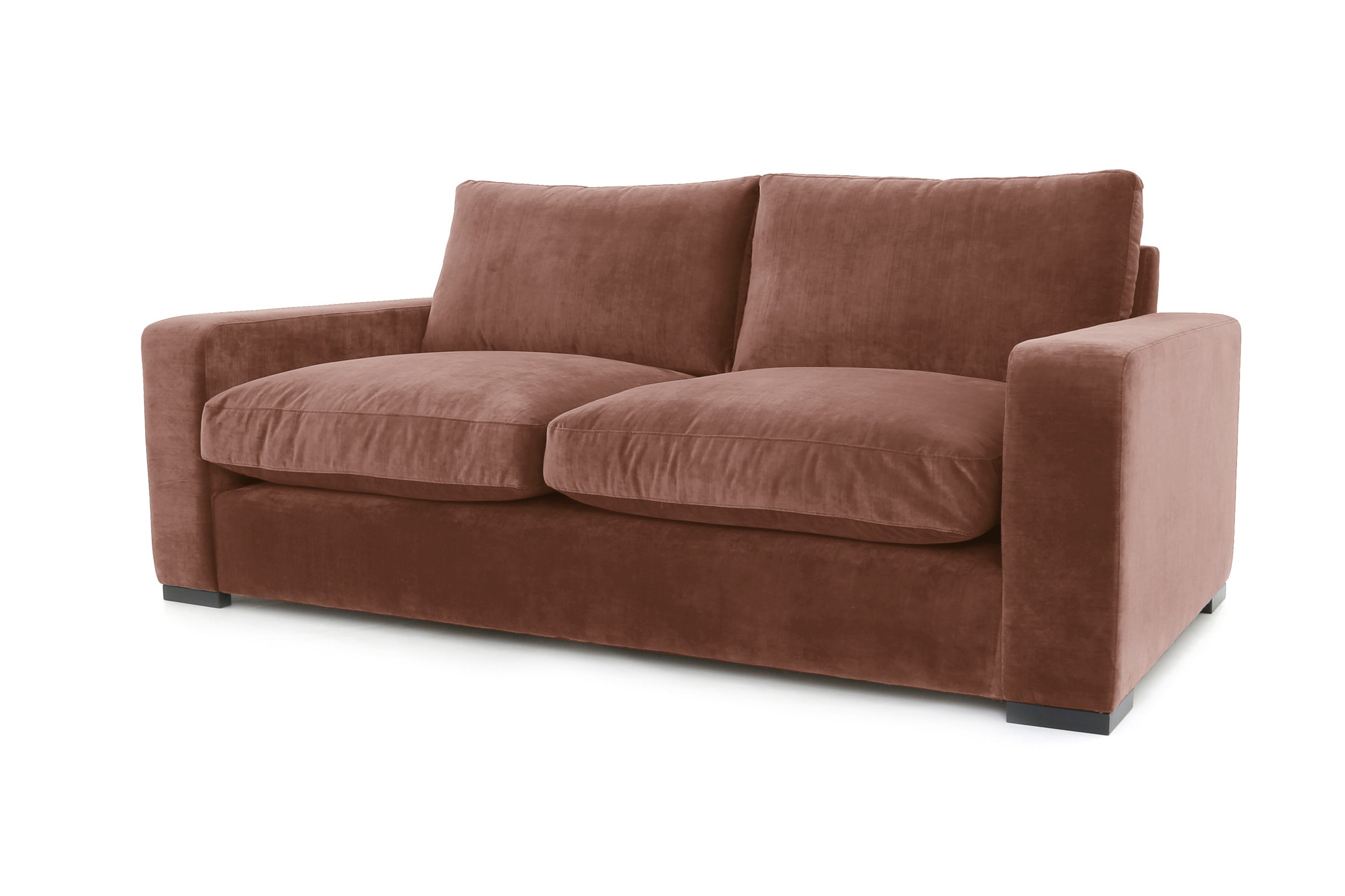 Old Boot Sofas Battersea Sofa Aged Velvet Rust