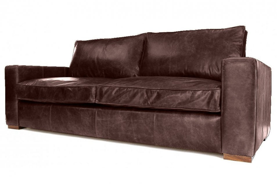 Old Boot Sofas Battersea Sofa Hobnail Leather Rugger