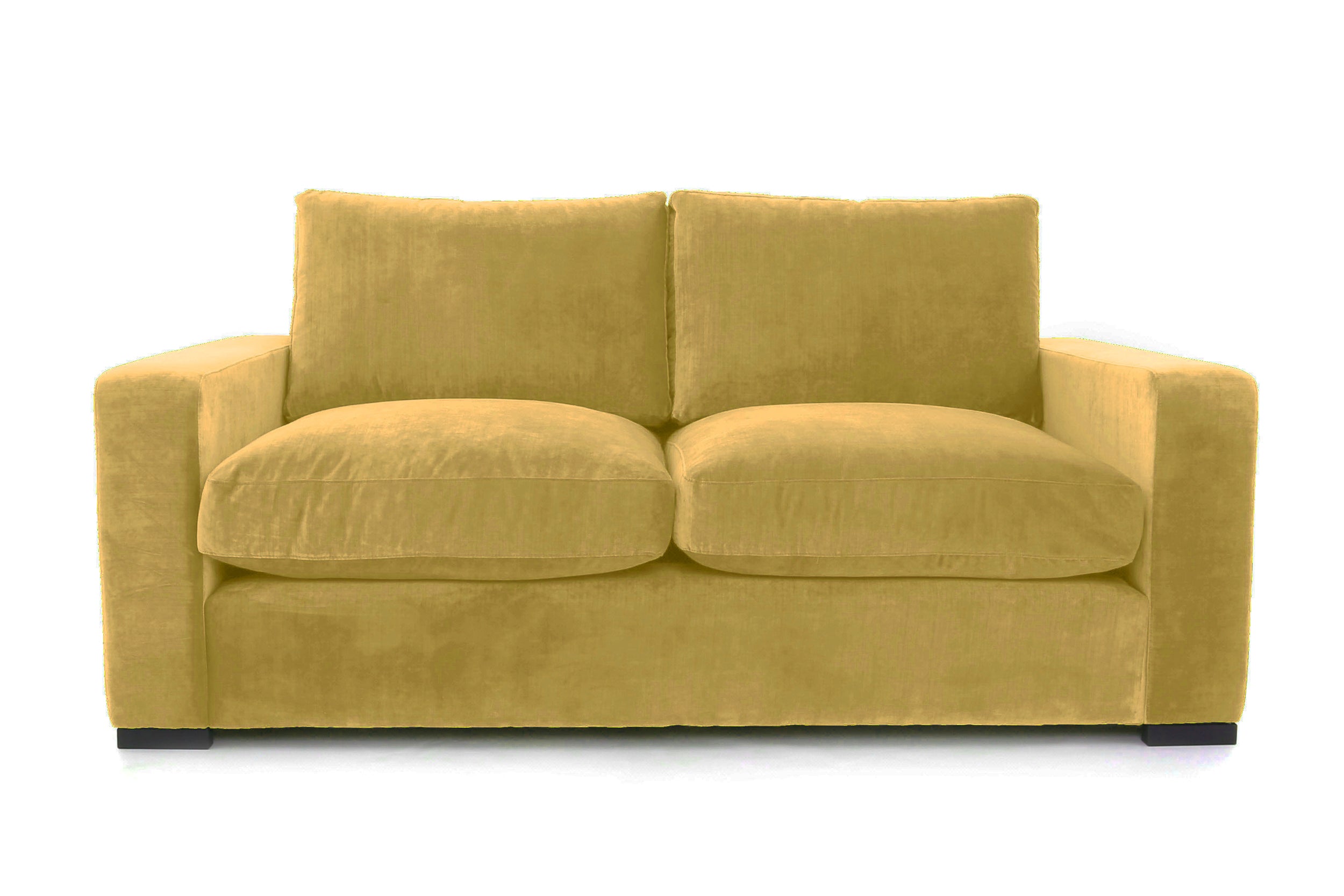 Old Boot Sofas Battersea 3 Seater Sofa in Lazy Linen Cornsilk