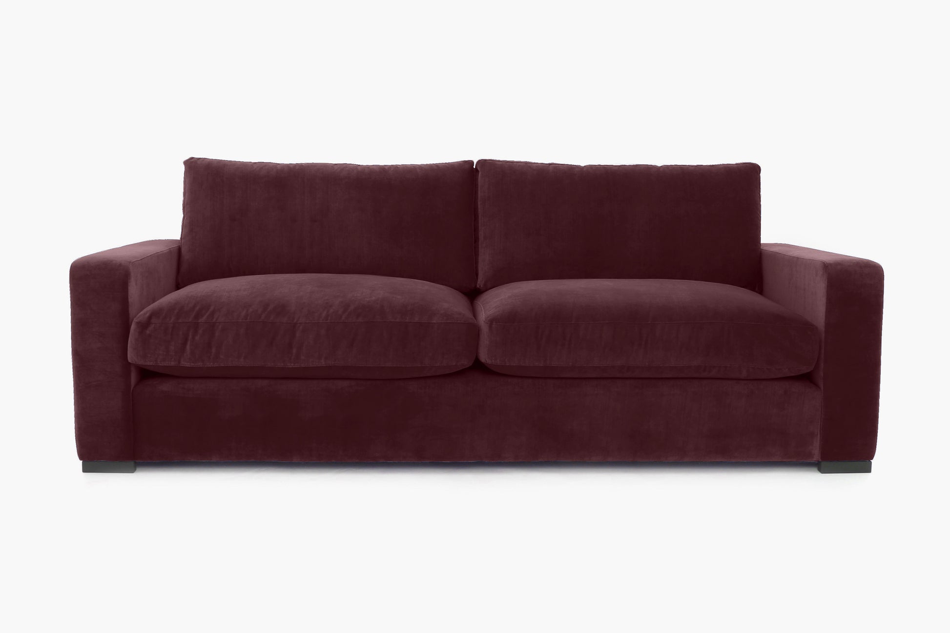 Old Boot Sofas Battersea Sofa Mellow Fabric Amethyst