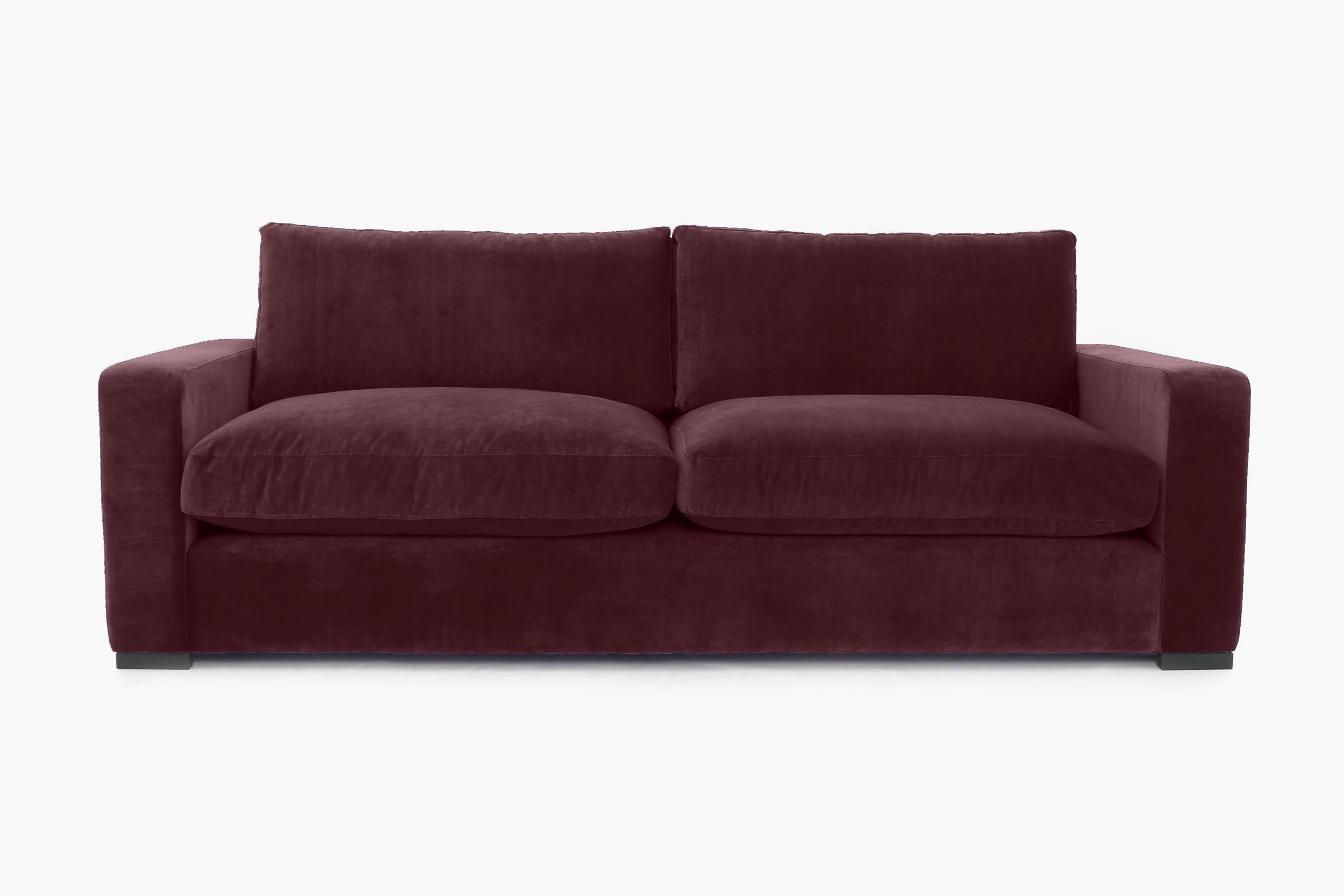Old Boot Sofas Battersea Sofa Mellow Fabric Amethyst