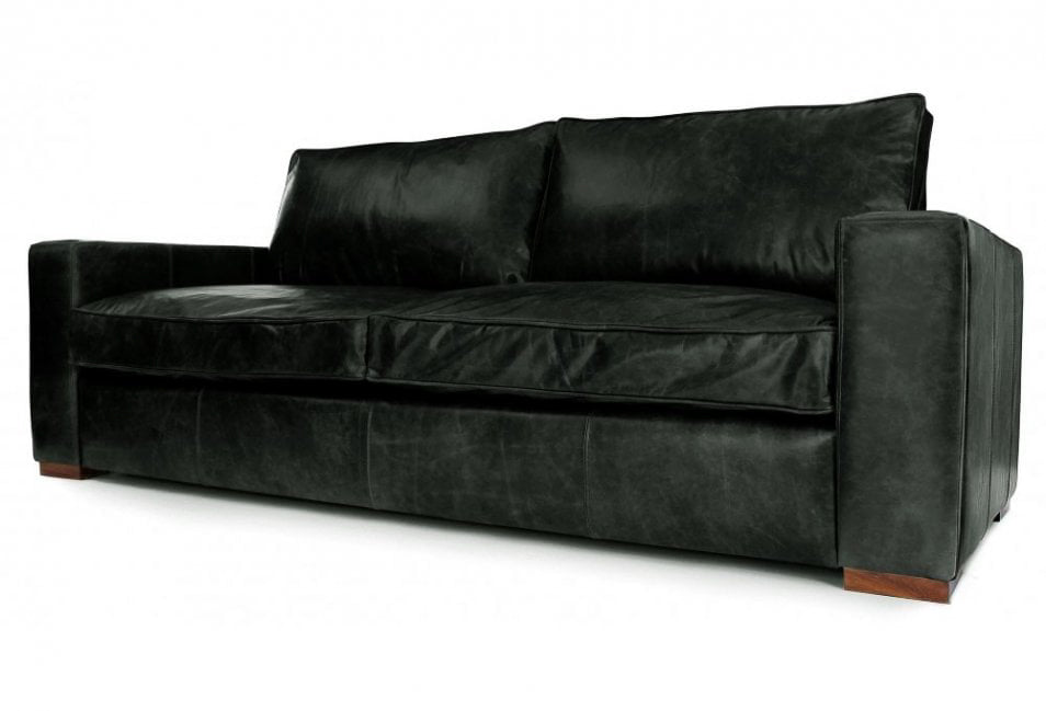 Old Boot Sofas Battersea Sofa Vintage Leather Black