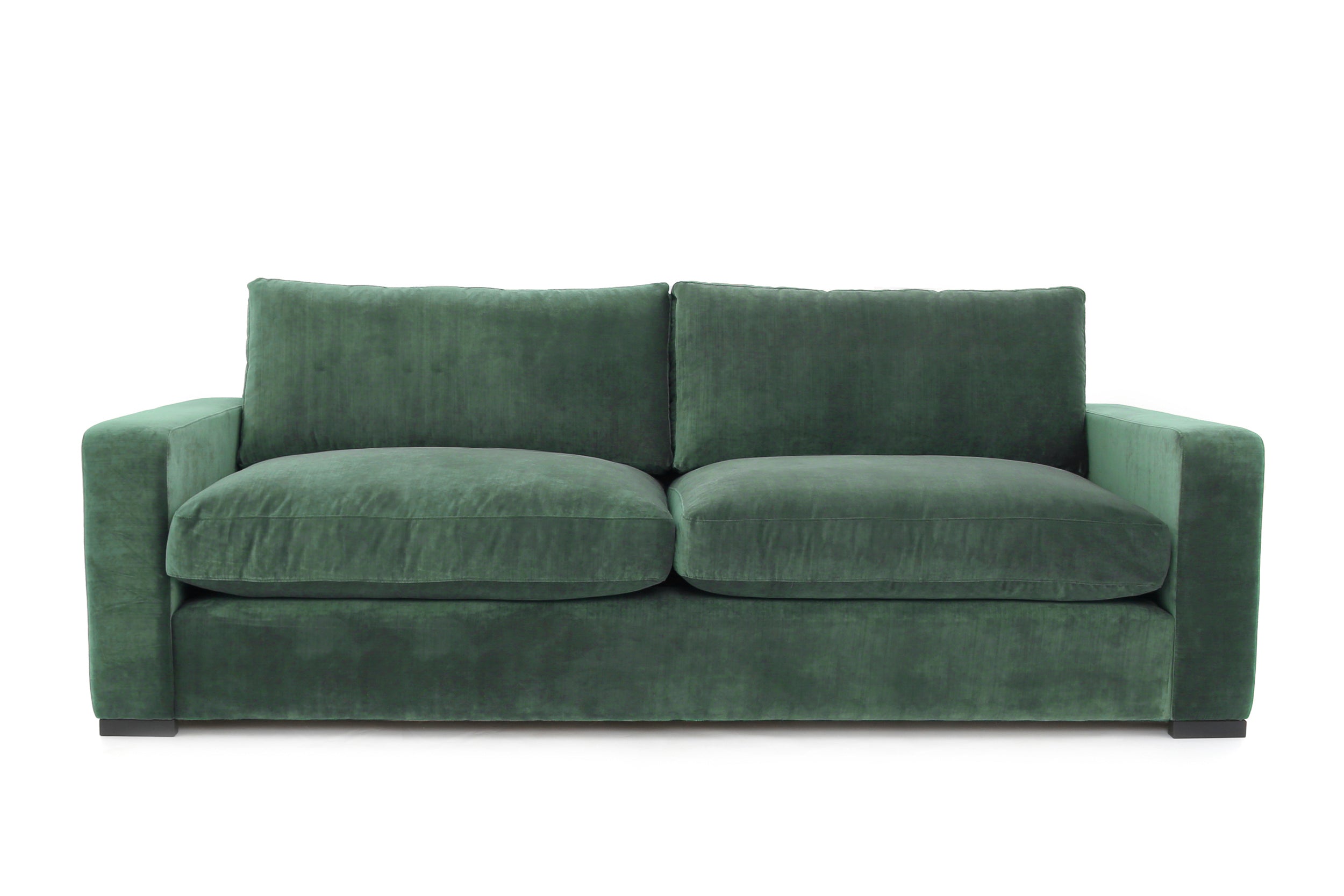 Old Boot Sofas Battersea Sofa Aged Velvet Emerald