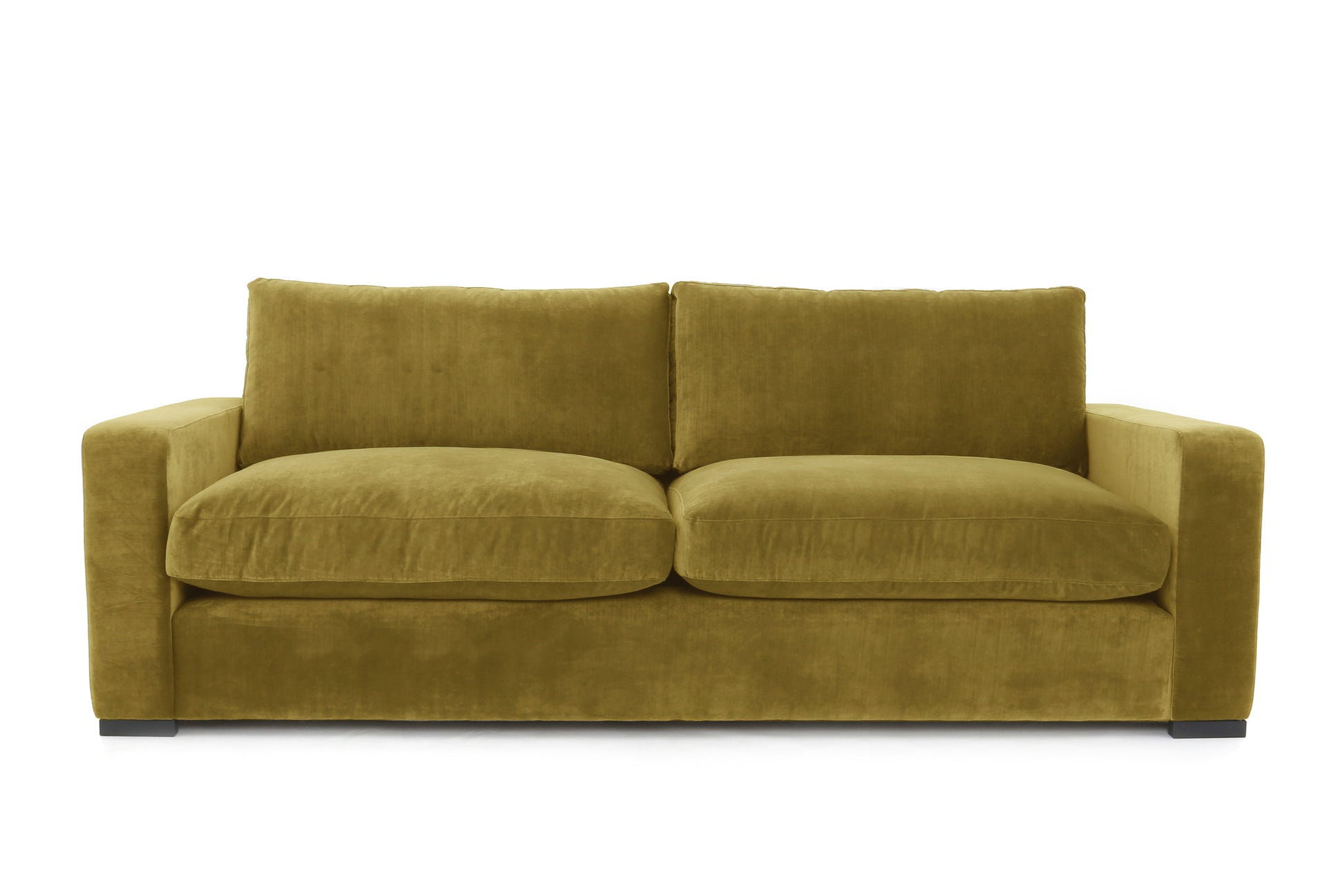 Old Boot Sofas Battersea Sofa Aged Velvet Ochre