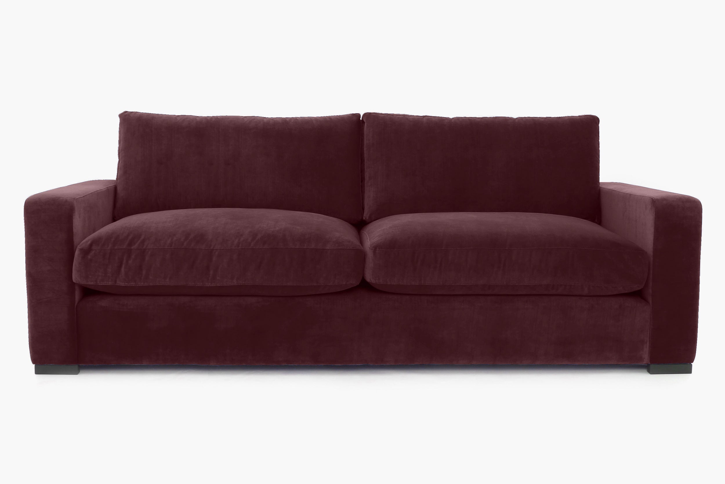Old Boot Sofas Battersea Sofa Mellow Fabric Amethyst