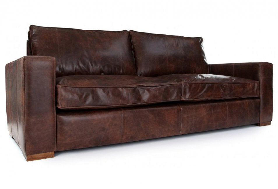 Old Boot Sofas Battersea Sofa Vintage Leather Brown