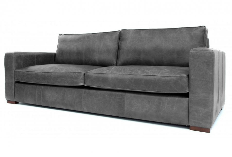 Old Boot Sofas Battersea Sofa Vintage Leather Slate