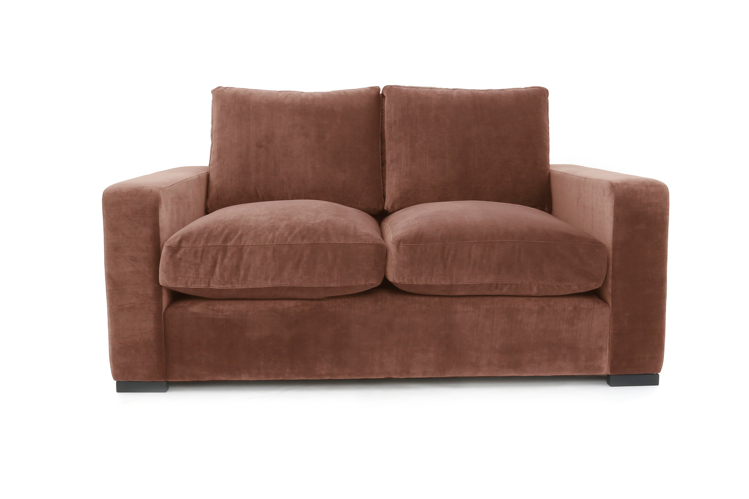 Old Boot Sofas Battersea Sofa Aged Velvet Rust
