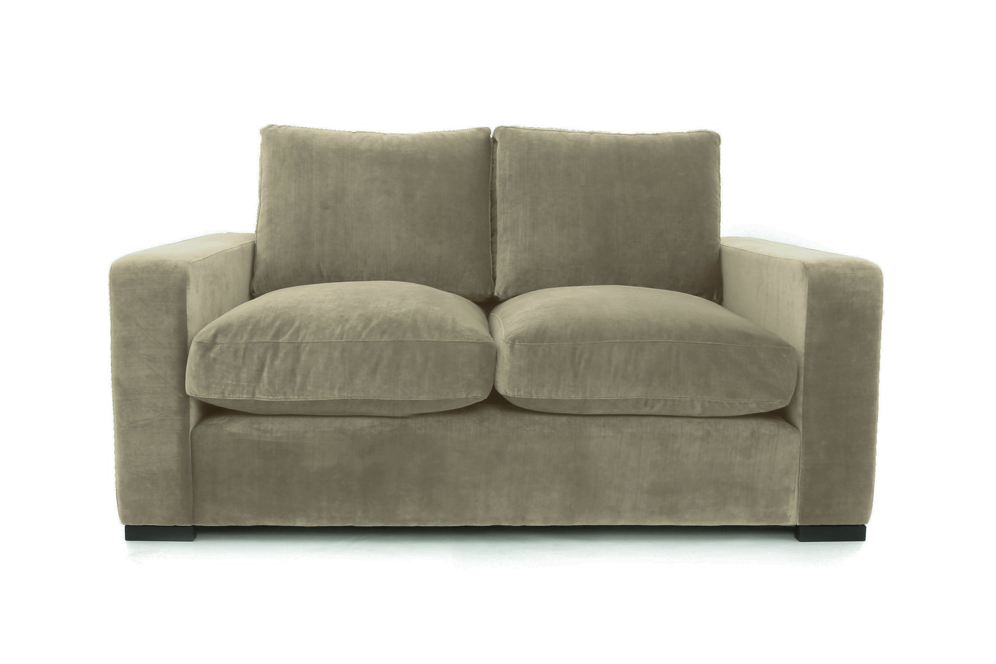 Old Boot Sofas Battersea Small 2 Seater Sofa in Harmony Velvet Sage