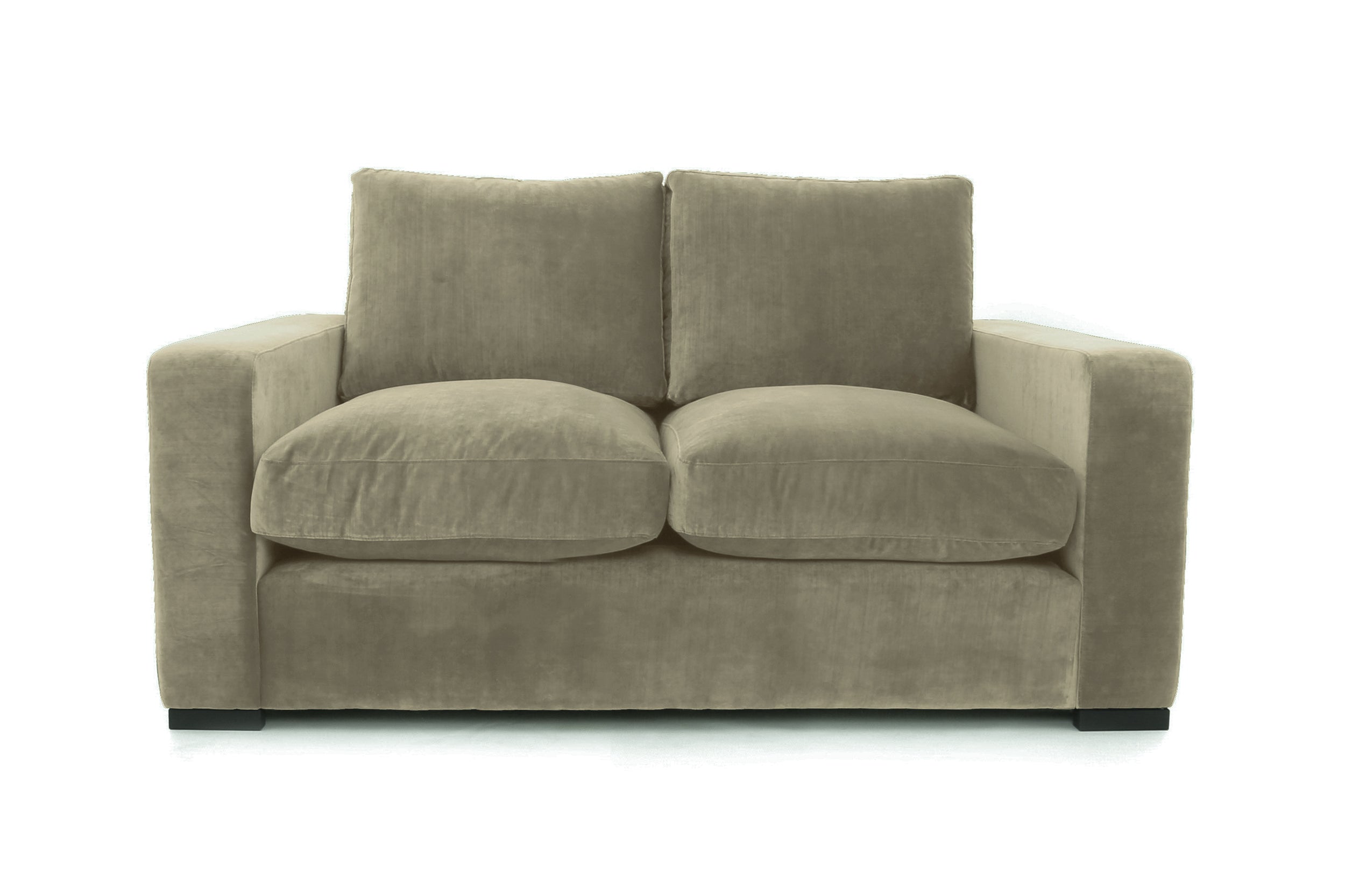 Old Boot Sofas Battersea Small 2 Seater Sofa in Harmony Velvet Sage