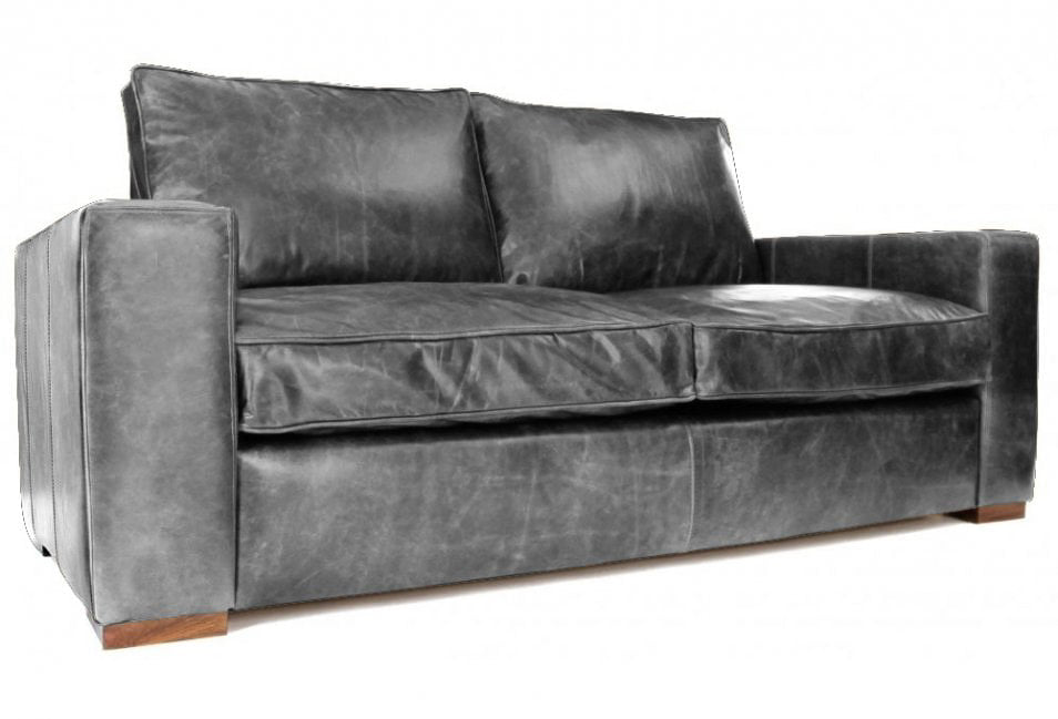 Old Boot Sofas Battersea Sofa Vintage Leather Slate