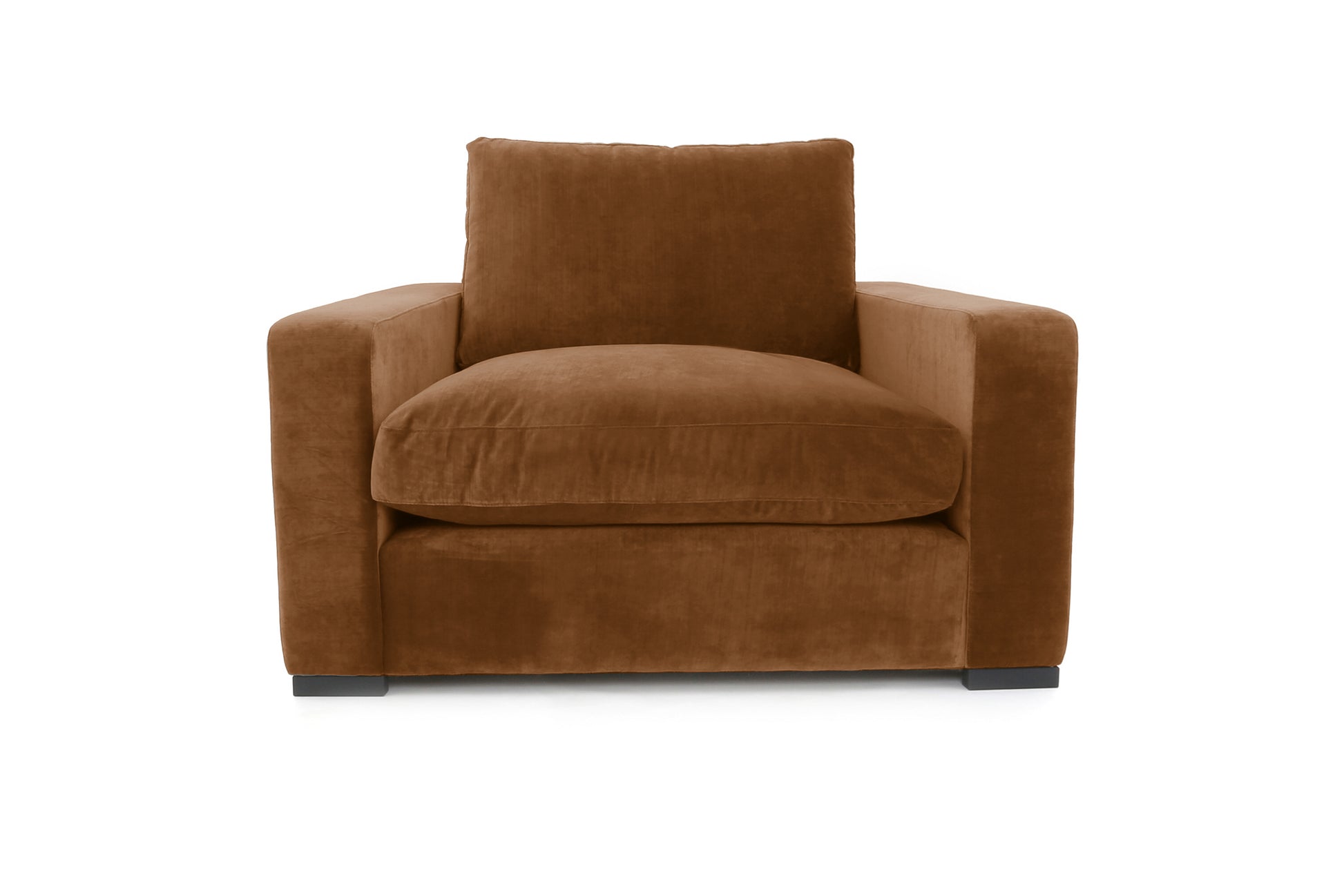 Old Boot Sofas Battersea Love Seat Aged Velvet Turmeric
