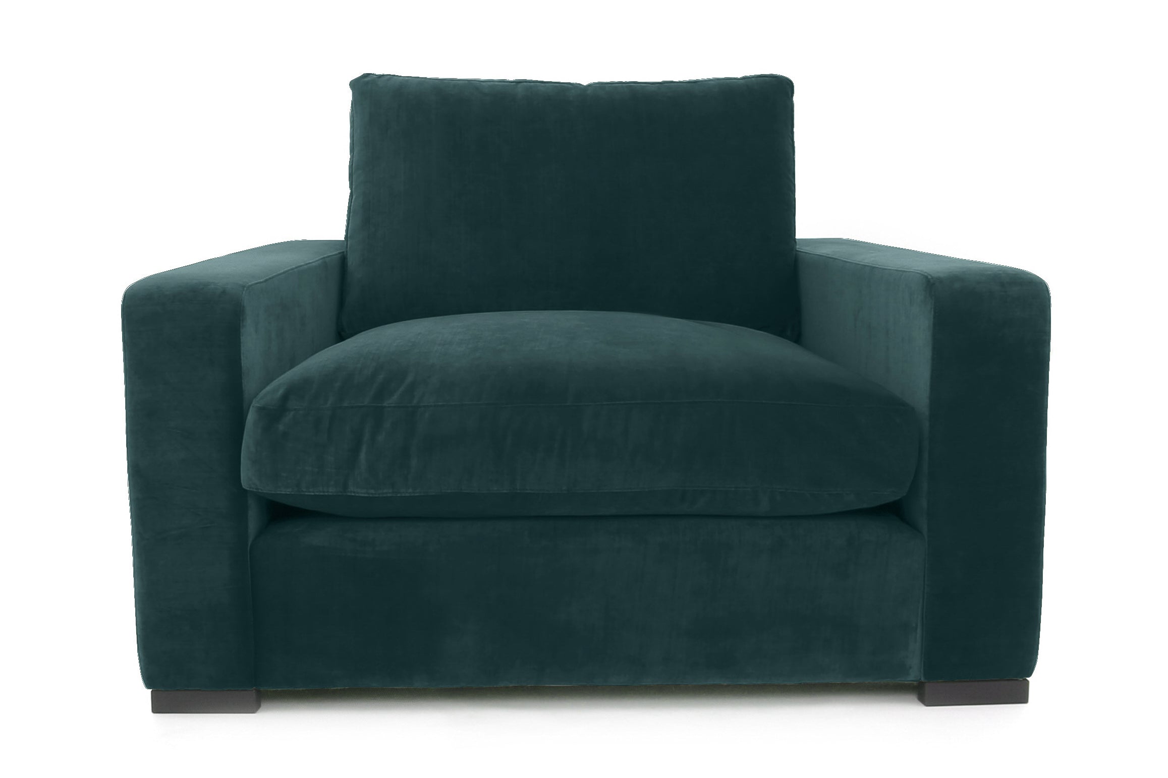 Old Boot Sofas Battersea Love Seat Harmony Velvet Peacock