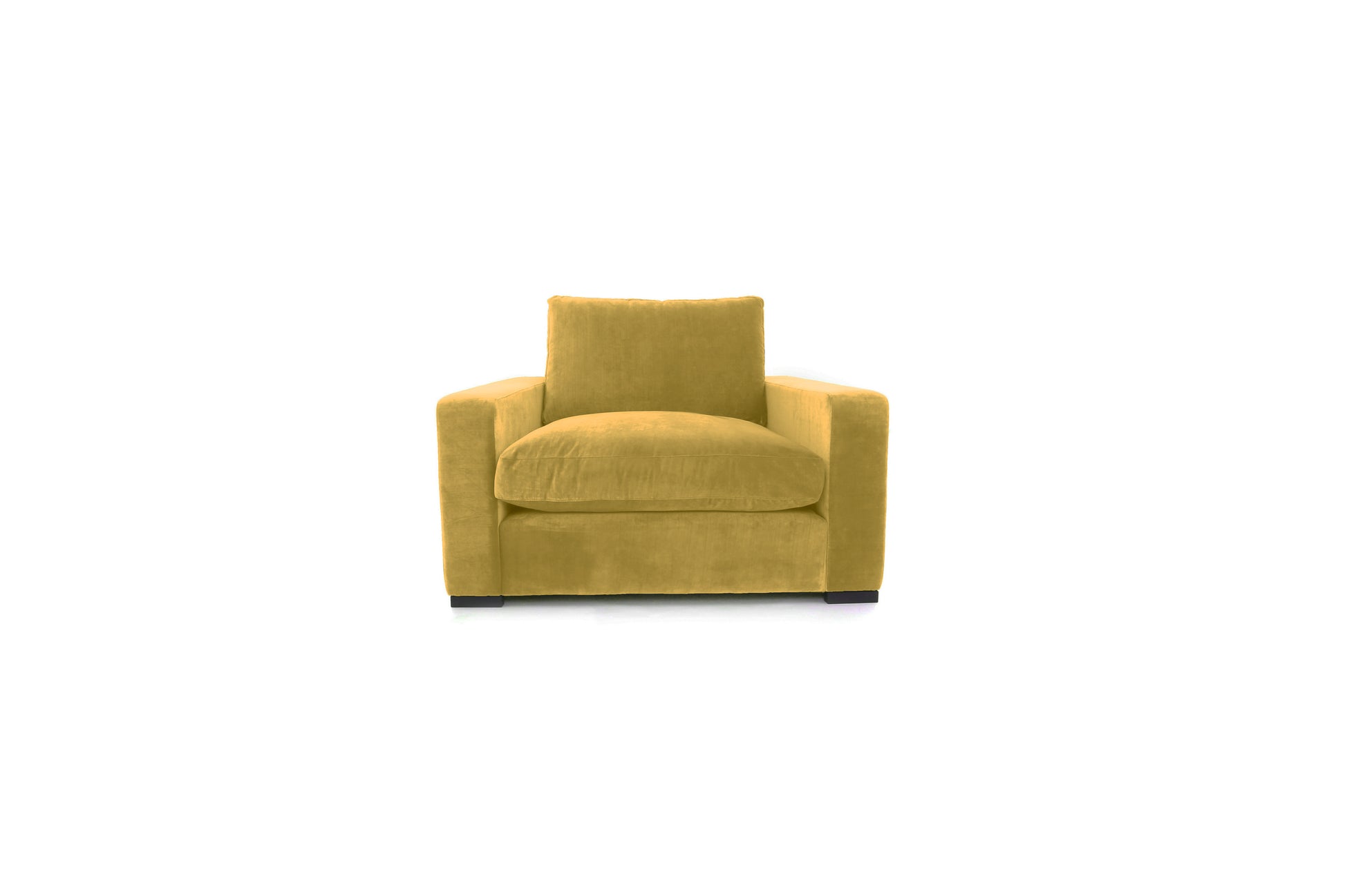 Old Boot Sofas Battersea Love Seat Lazy Linen Cornsilk