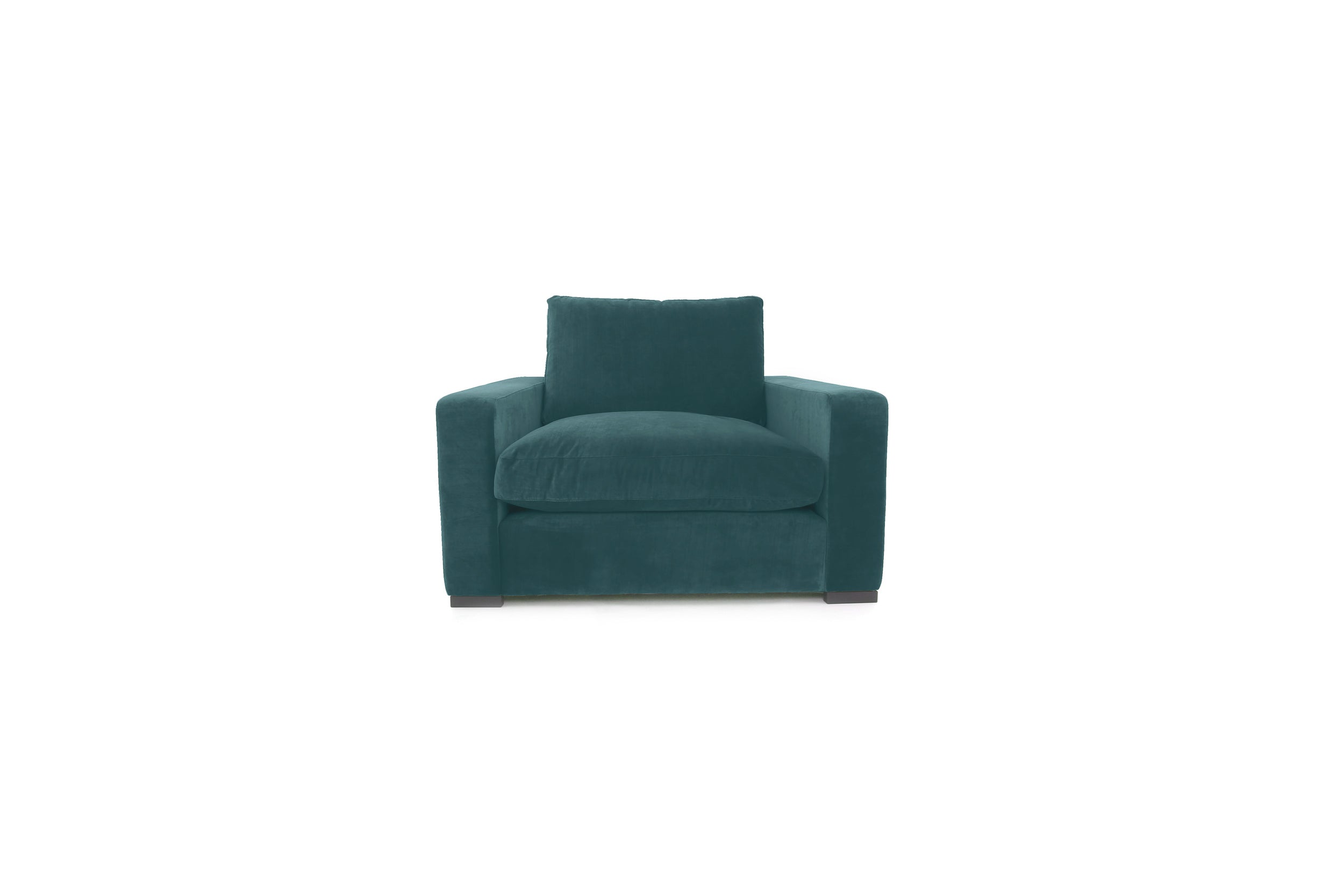 Old Boot Sofas Battersea Love Seat Lazy Linen Kingfisher