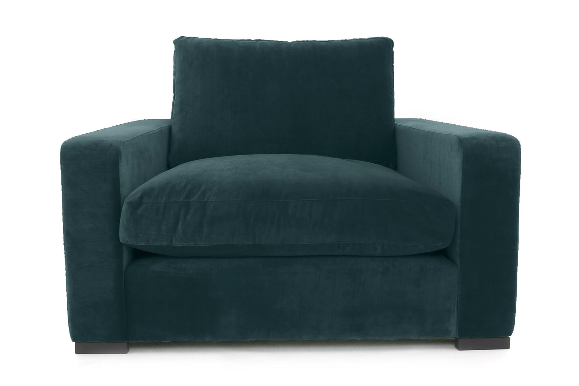 Old Boot Sofas Battersea Love Seat in Mellow Fabric Hydro
