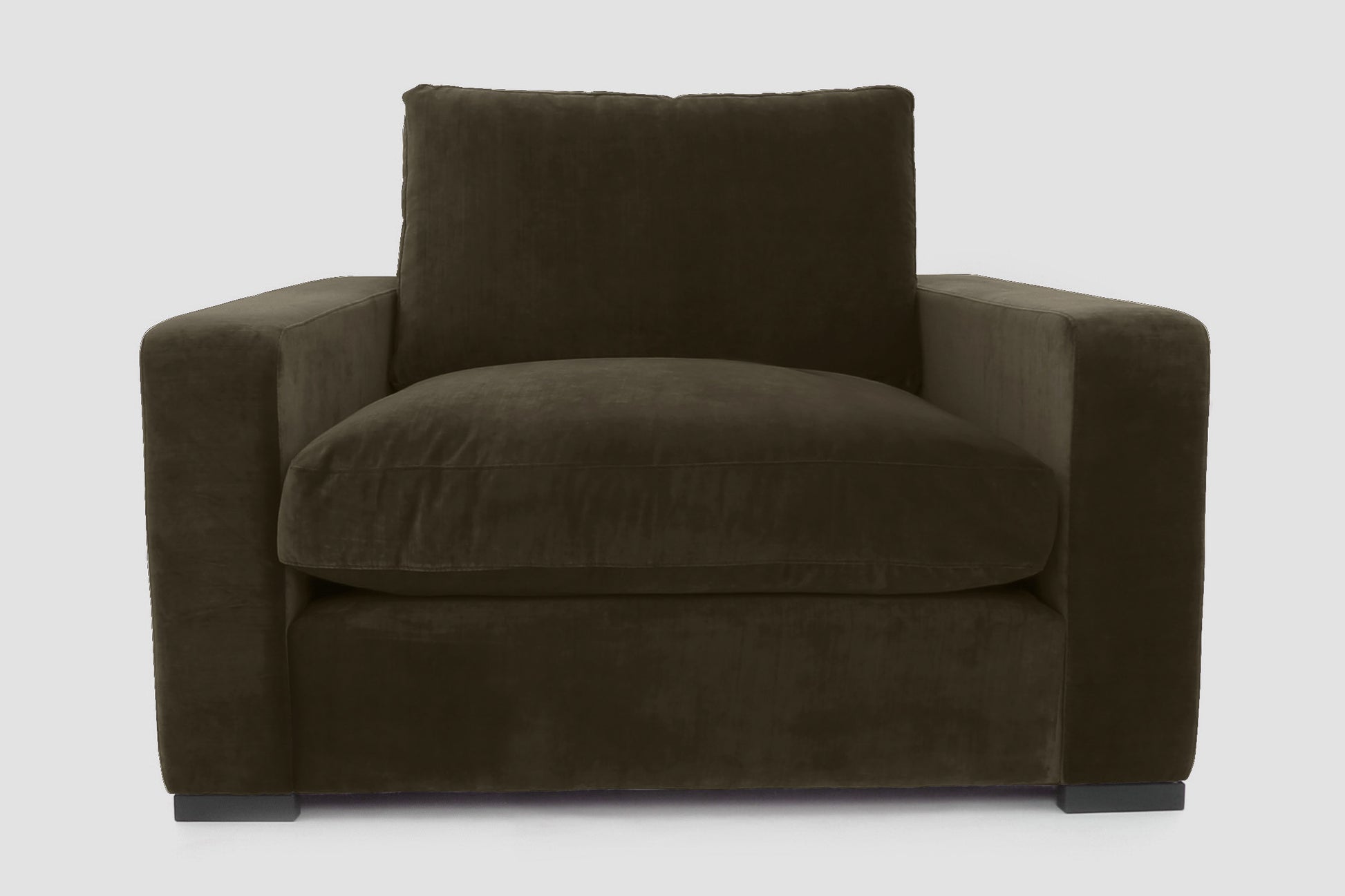 Old Boot Sofas Battersea Love Seat Mellow Fabric Spruce