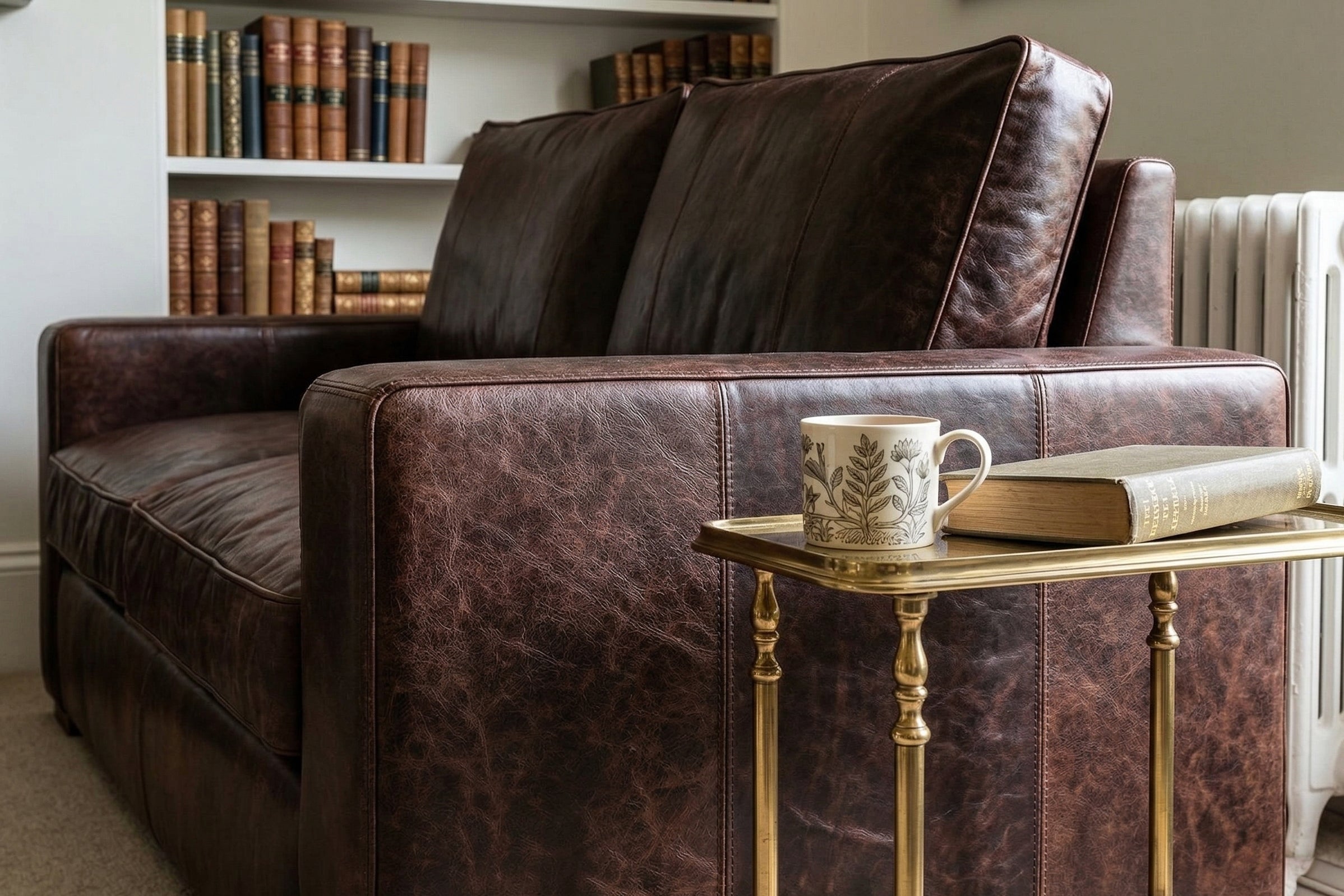 Old Boot Sofas Battersea Leather Sofa
