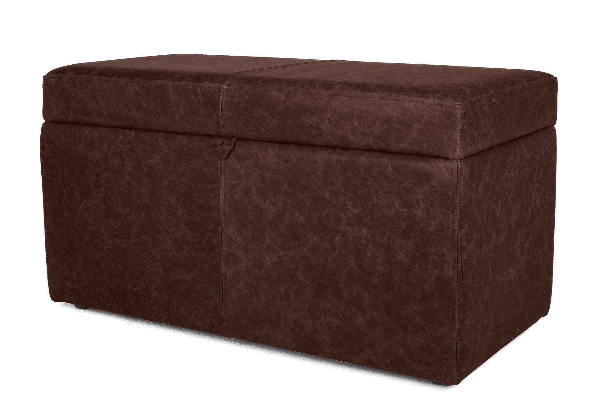 Old Boot Sofas Blanket Box Footstool Hobnail Leather Rugger