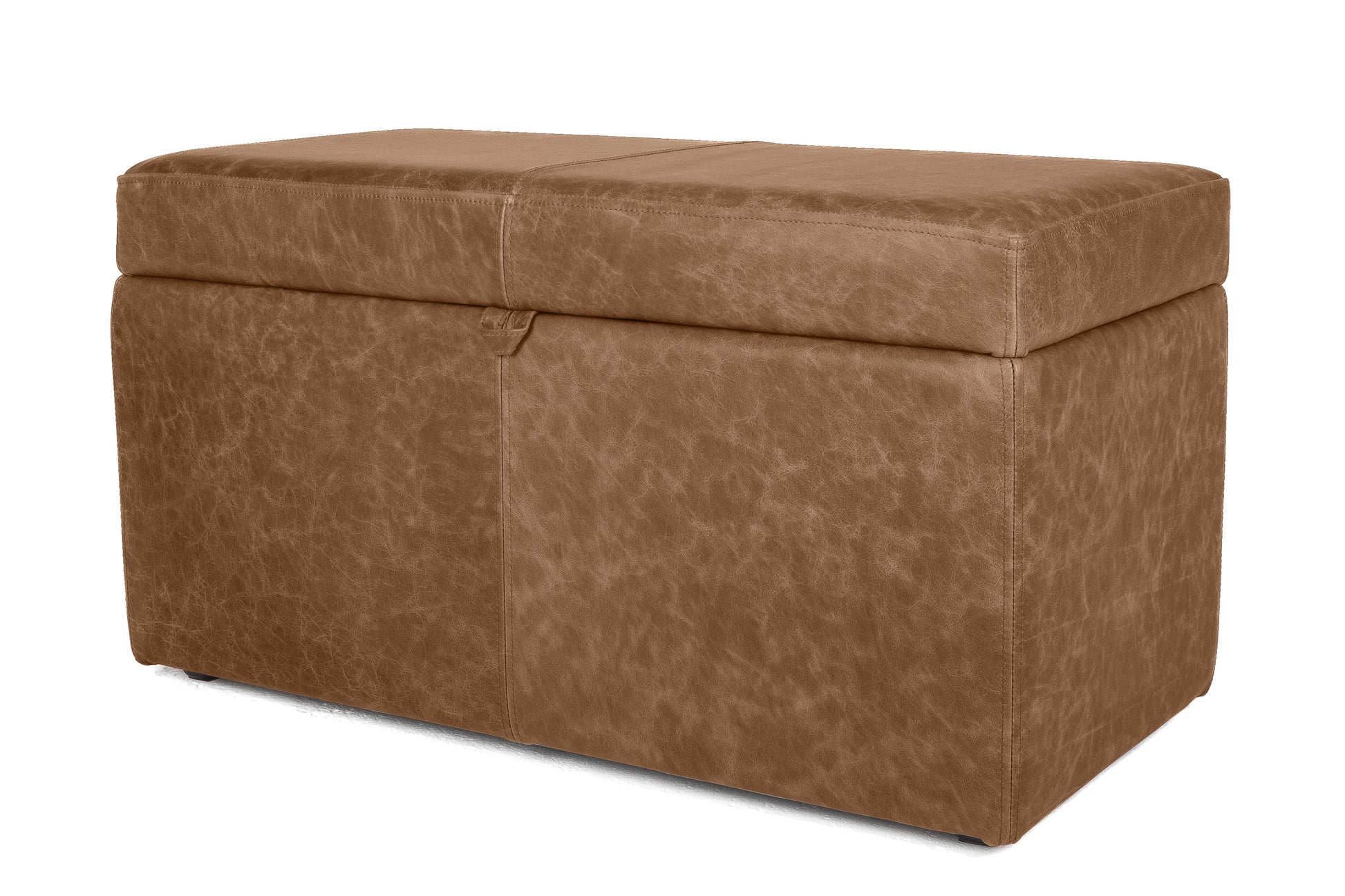 Old Boot Sofas Blanket Box Footstool Vintage Leather Tan