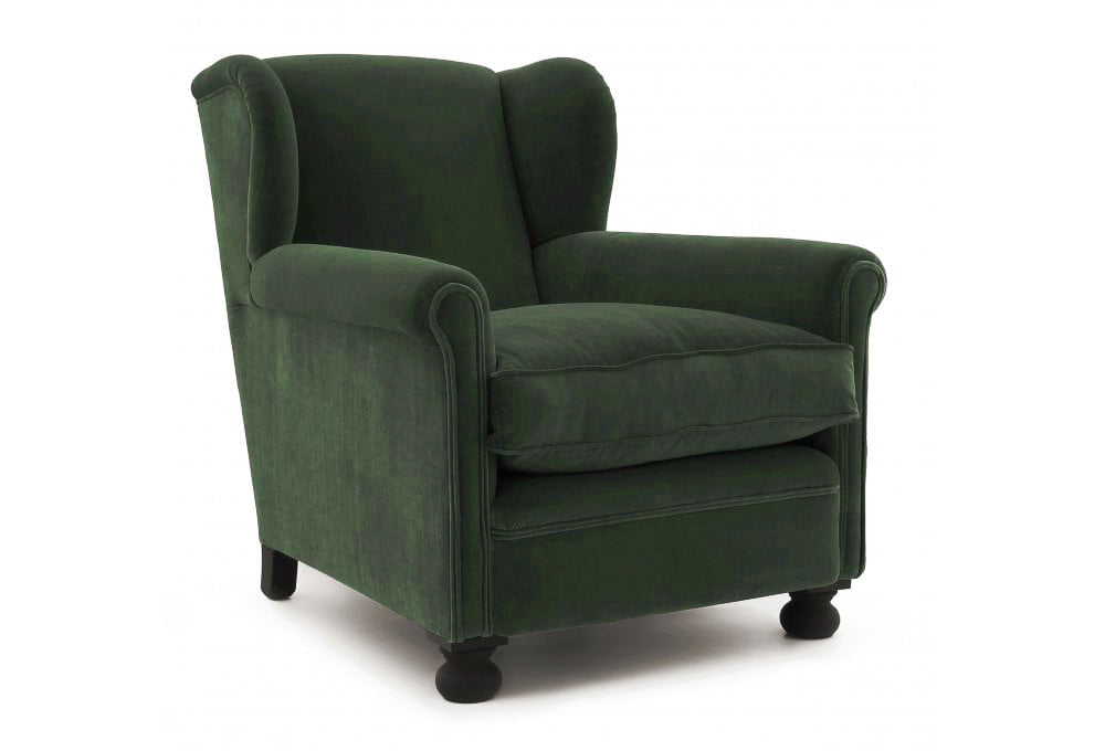Old Boot Sofas Bookworm Armchair Aged Velvet Conifer
