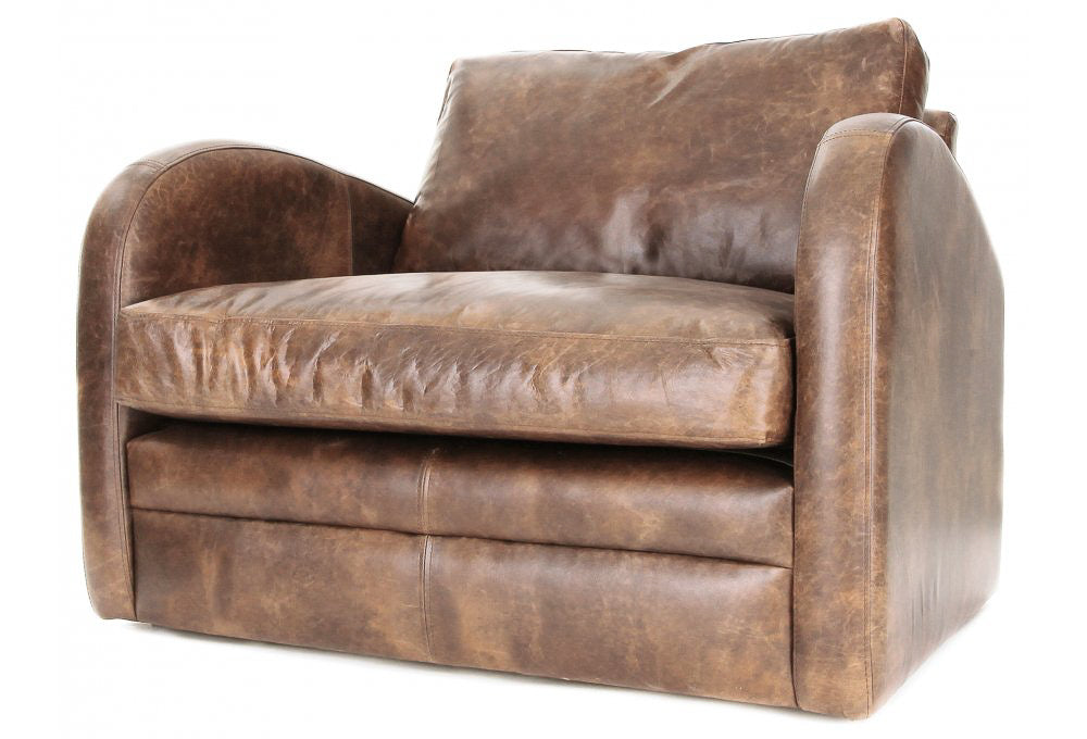 Old Boot Sofas Camden Love Seat Vintage Leather Tan