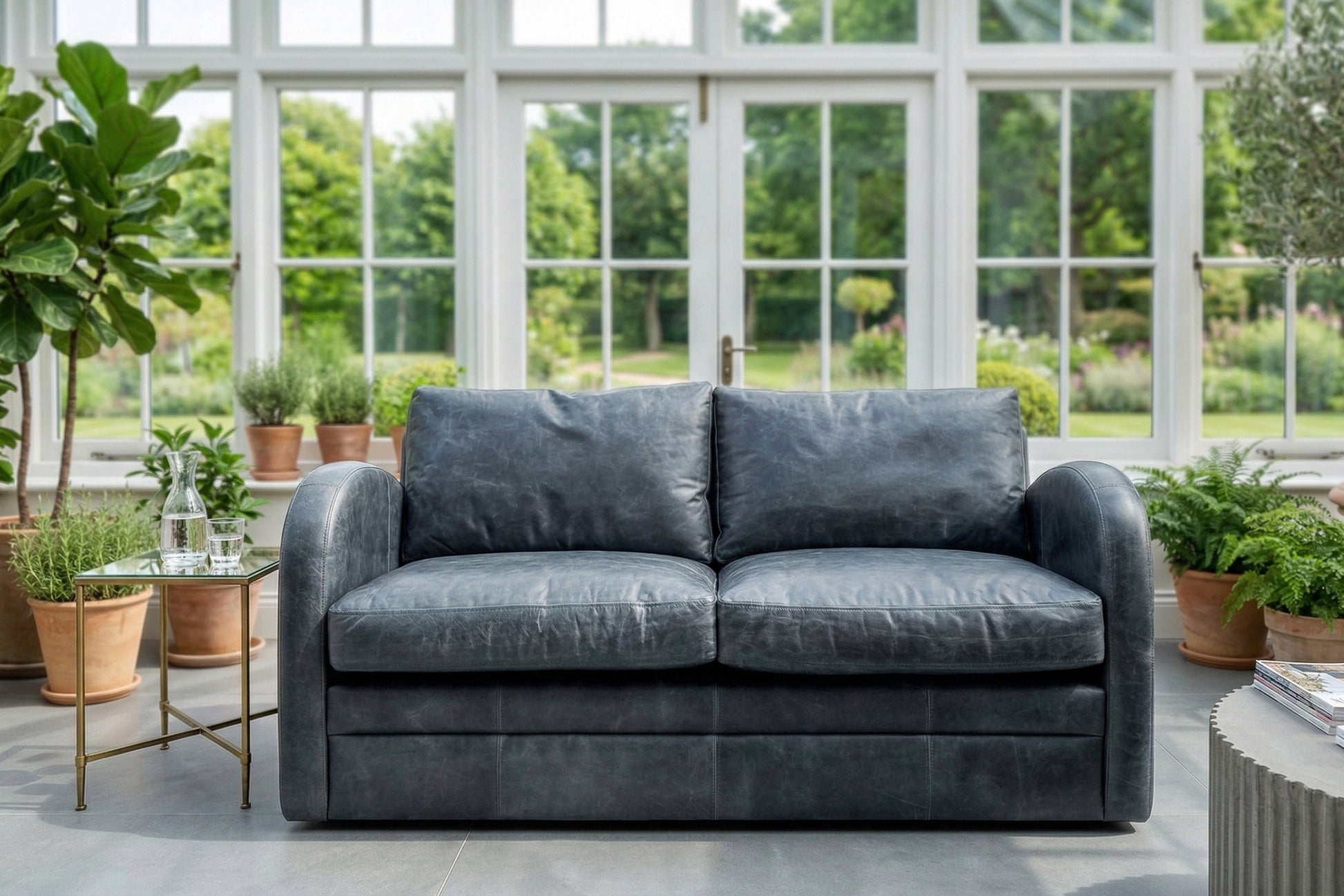 Old Boot Sofas Camden Leather Sofa
