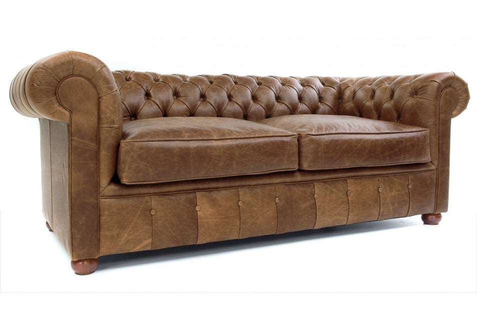 Old Boot Sofas Chester Sofa Hobnail Leather Lush