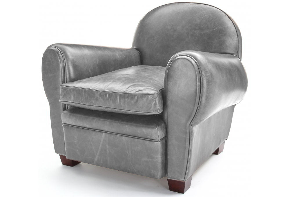 Old Boot Sofas Cello Armchair Vintage Leather Grey