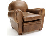 Old Boot Sofas Cello Armchair in Vintage Leather Tan