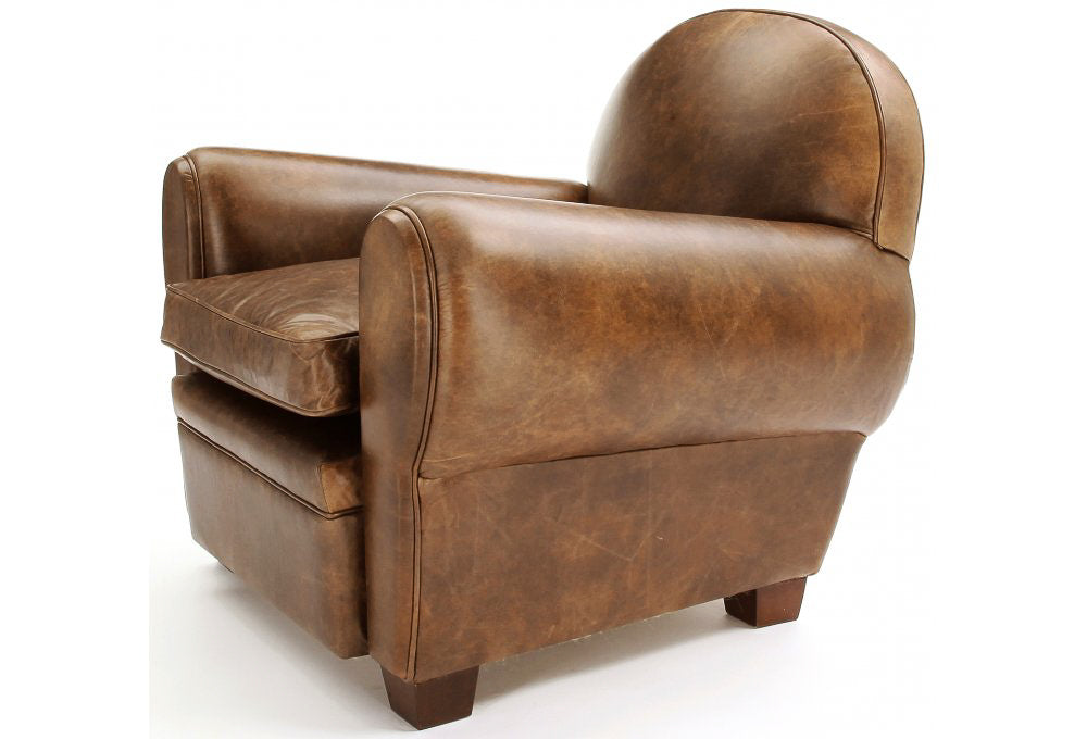 Old Boot Sofas Cello Armchair in Vintage Leather Tan